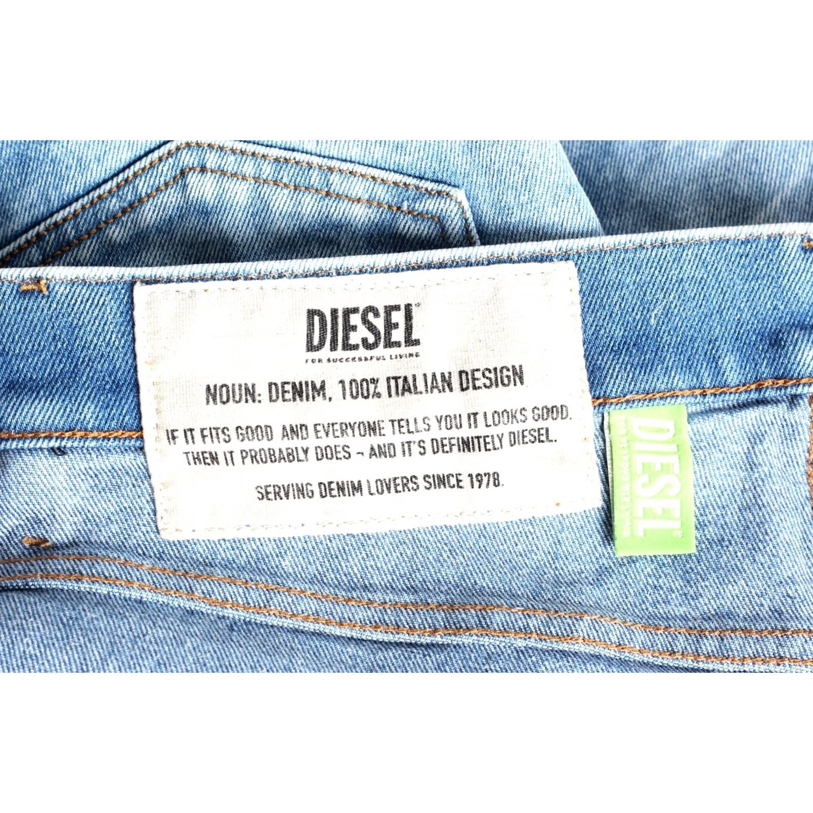Diesel DIESEL D-STRUKT Slim Jeans Men W32 L30 Stretch Made in ITALY DZ8200 Size US 32 / EU 48 - 6 Thumbnail