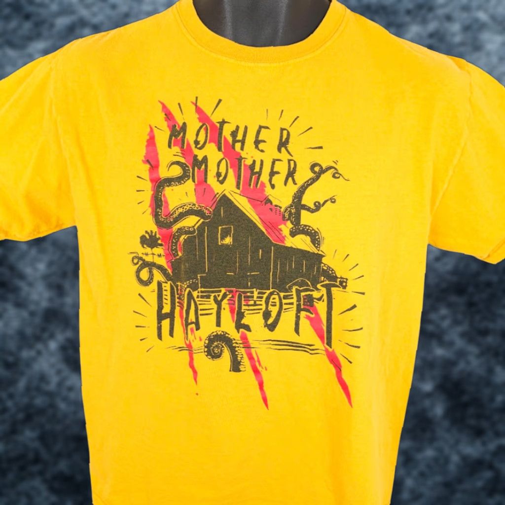 MOTHER Mother Mother T Shirt Mens Size Small Yellow Hayloft Rock Band Tee Size US S / EU 44-46 / 1 - 1 Thumbnail