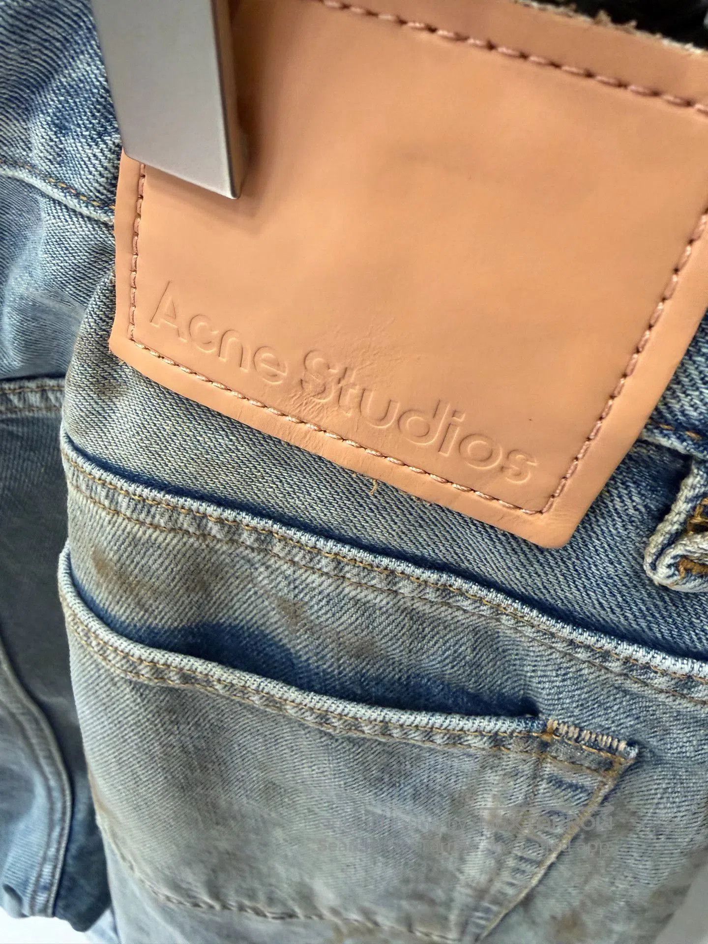 Acne Studios ACNE STUDIOS Vintage Distressed Cotton Jeans. Size US 32 / EU 48 - 4 Thumbnail