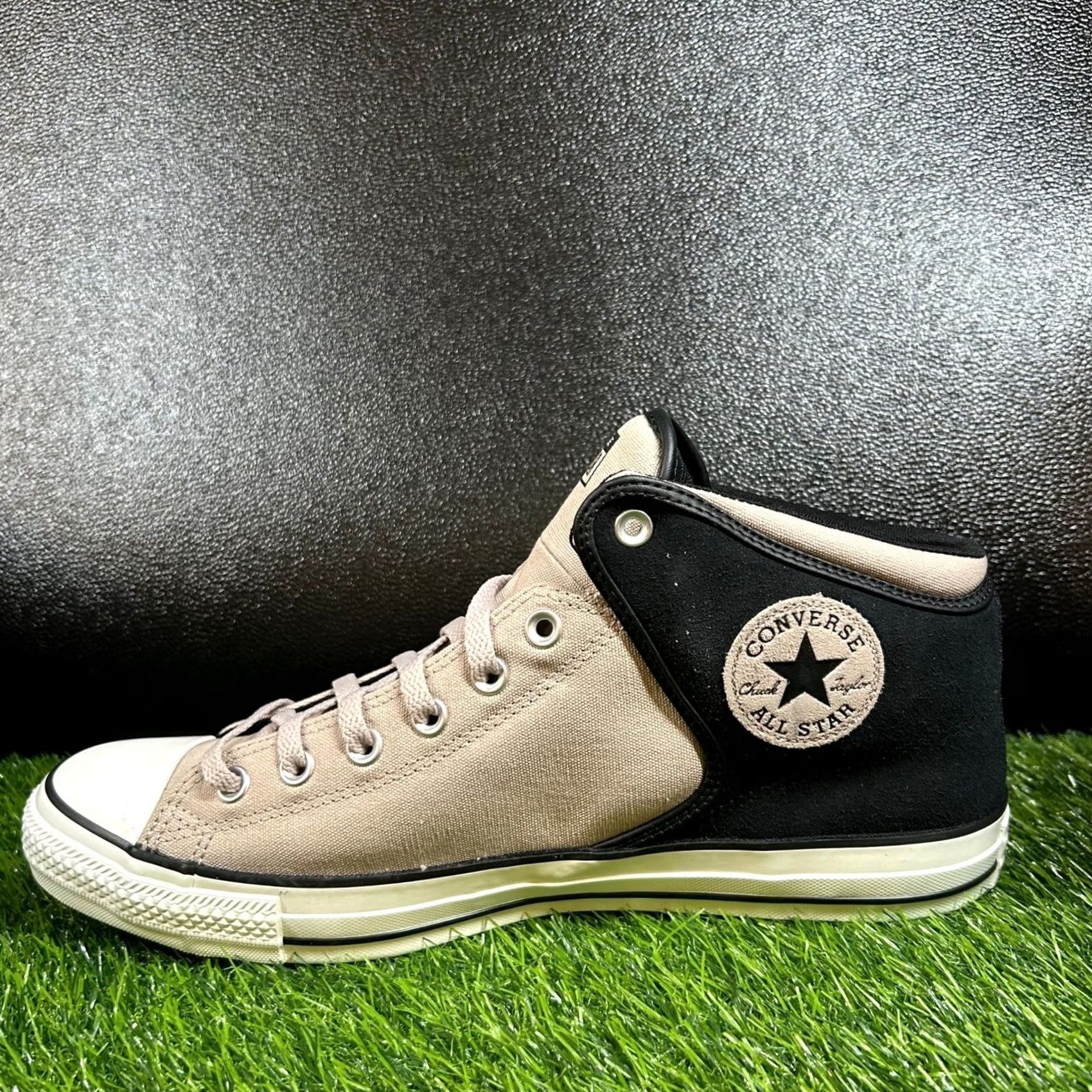 Converse Converse Chuck Taylor All Star High Street Mid Mens Size 13 Papyrus Black New Size US 13 / EU 46 - 4 Thumbnail
