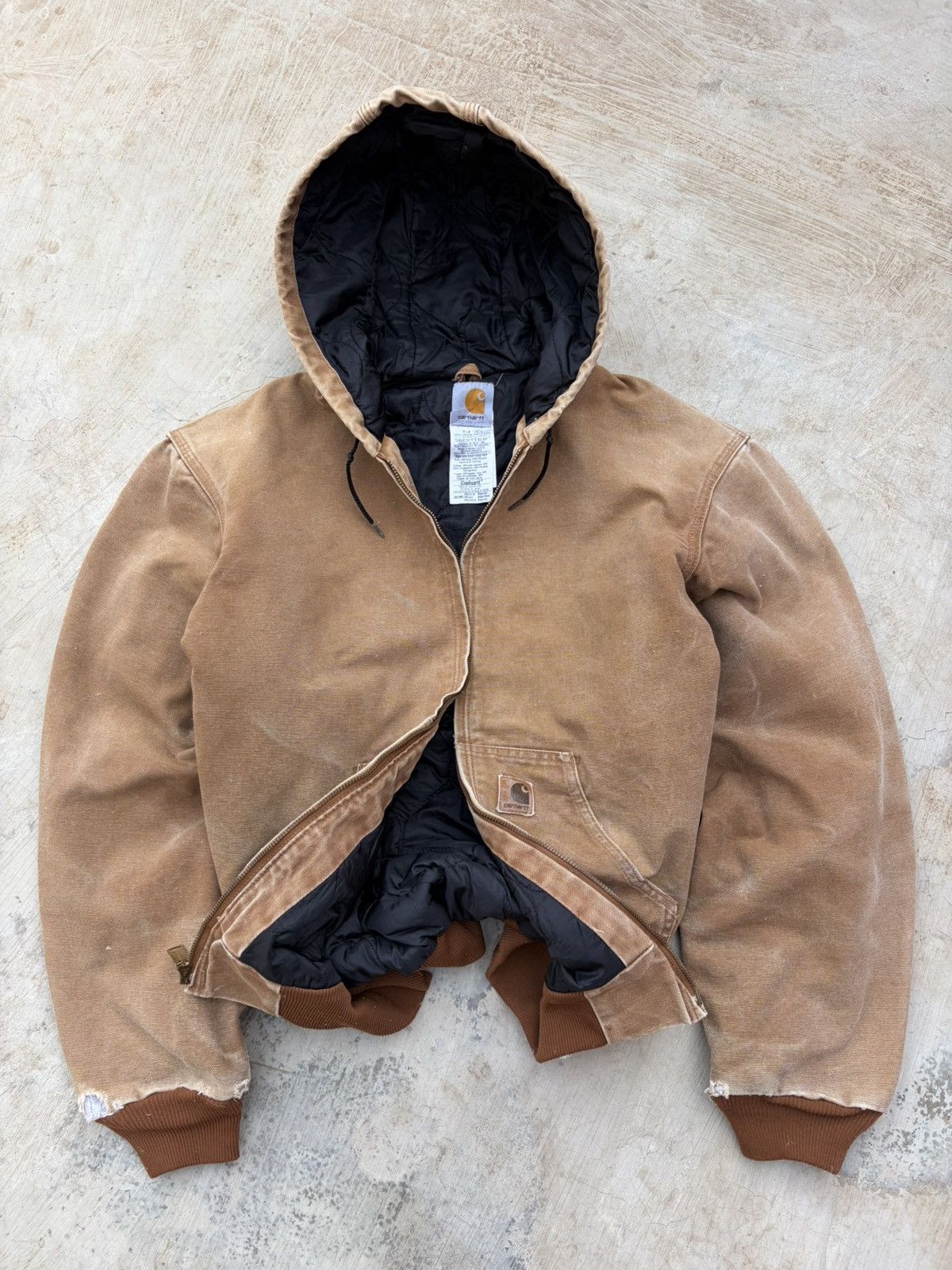 Carhartt Vintage 00s Carhartt Active Hood Jacket Size US M / EU 48-50 / 2 - 3 Thumbnail