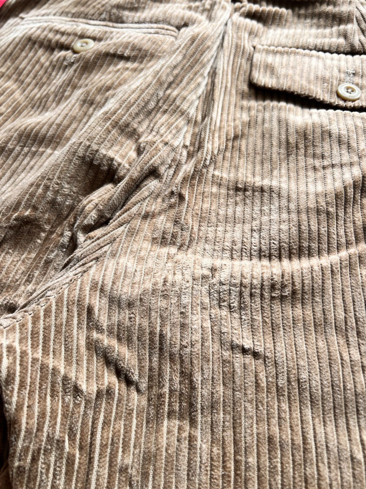 Japanese Brand × Undercover Gu Undercover Corduroy Baggy Wide Pants Size US 29 - 11 Thumbnail