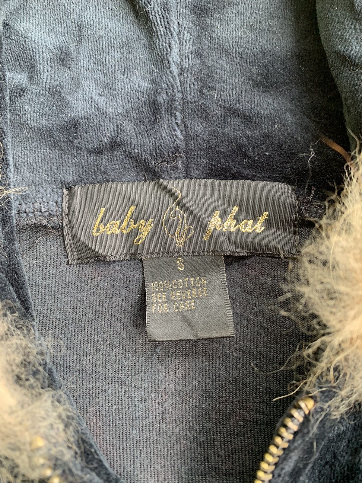 If Six Was Nine × Japanese Brand × Le Grande Bleu (L.G.B.) Baby Phat Fur Hoodie IfSixWasNine LGB style Size S / US 4 / IT 40 - 8 Thumbnail