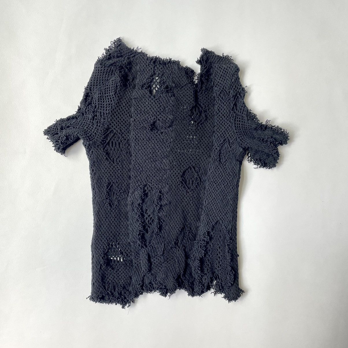 Comme des Garcons A/W 06 Double Layer Distressed Mesh Top Size M / US 6-8 / IT 42-44 - 13 Thumbnail