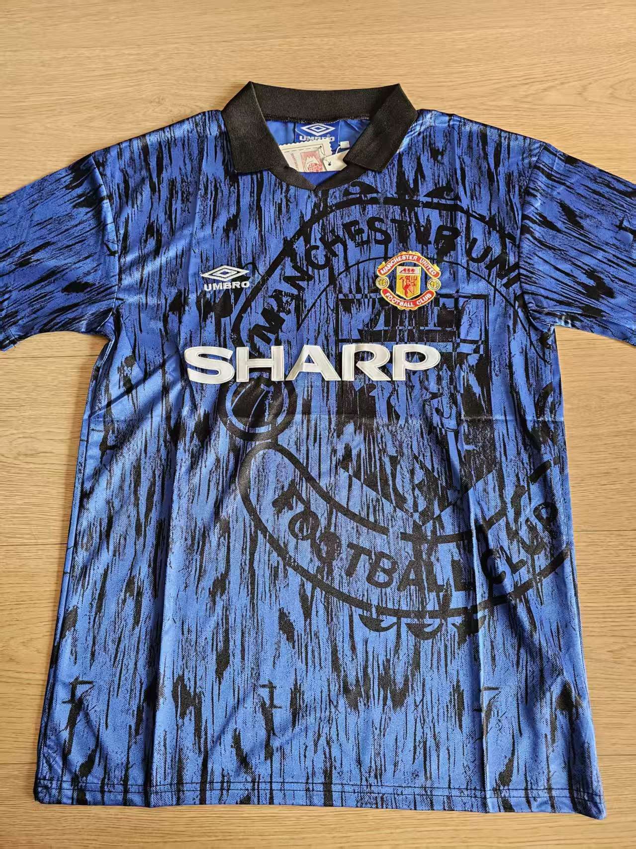 Umbro 1992 1993 MUFC Jersey Away Size US XXL / EU 58 / 5 - 1 Thumbnail