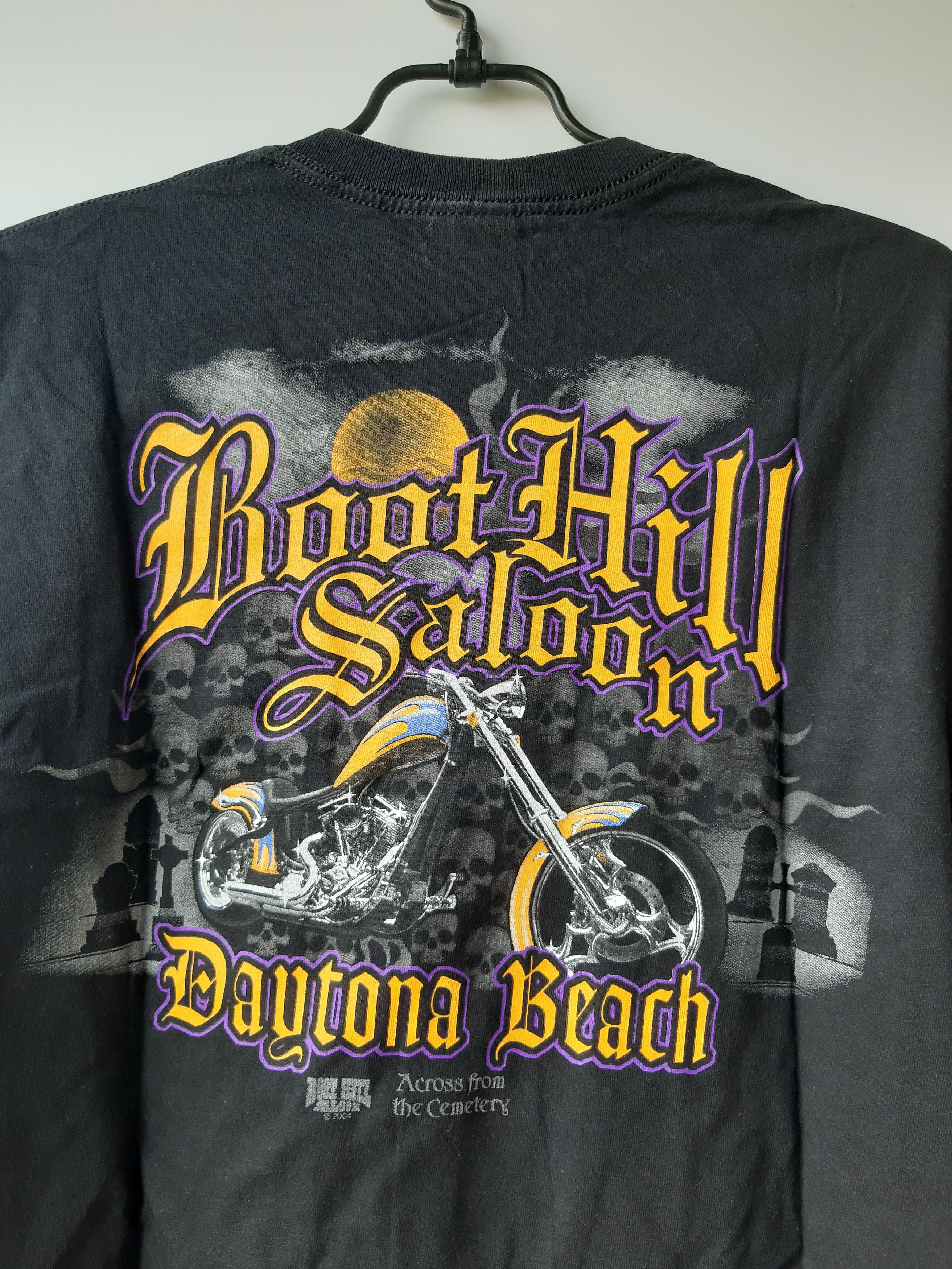 Gildan × Vintage Vintage Boot Hill Saloon Daytona Beach 2004 shirt Size US M / EU 48-50 / 2 - 5 Thumbnail