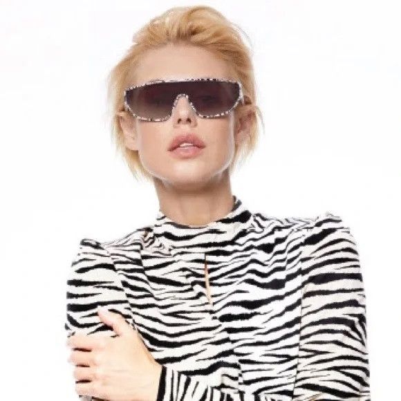 Celine NEW Celine CL40195I 04A Shield Mask Unisex Sunglasses Size ONE SIZE - 3 Thumbnail