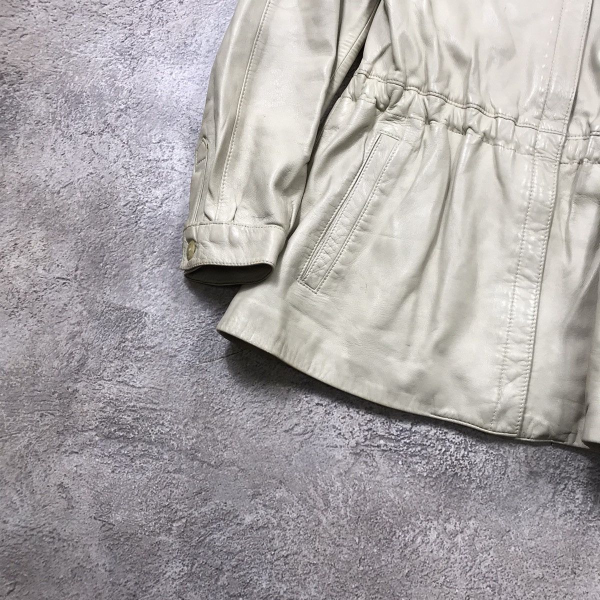 Vintage Vintage 90s Cream Oversized Chore Jacket Workwear Grunge M Size M / US 6-8 / IT 42-44 - 4 Thumbnail