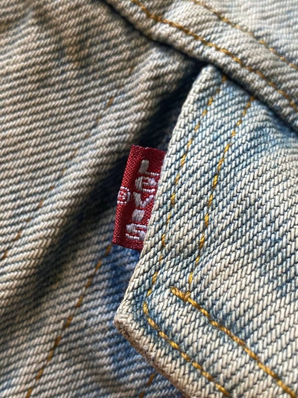 Levi's VTG 80s/90s Levi’s USA Denim Cut-Off Trucker Vest Distressed Size US M / EU 48-50 / 2 - 8 Thumbnail