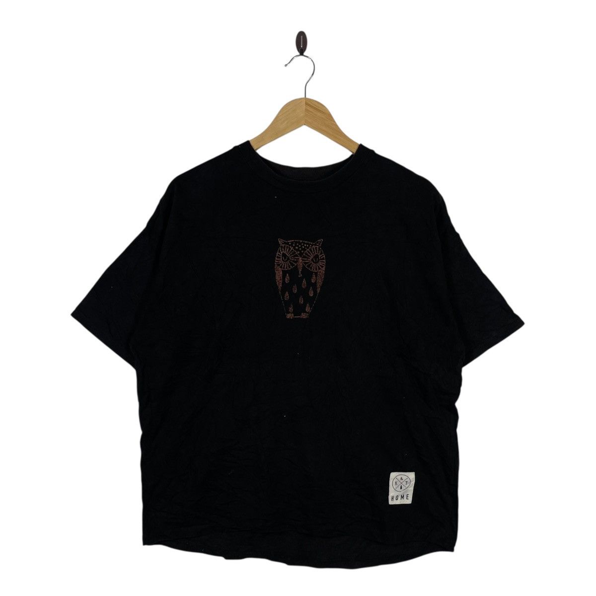 Vintage KAKELA & TRANQUIL OWL GRAPHIC T-SHIRT STREETWEAR JAPANESE Size US L / EU 52-54 / 3 - 1 Thumbnail