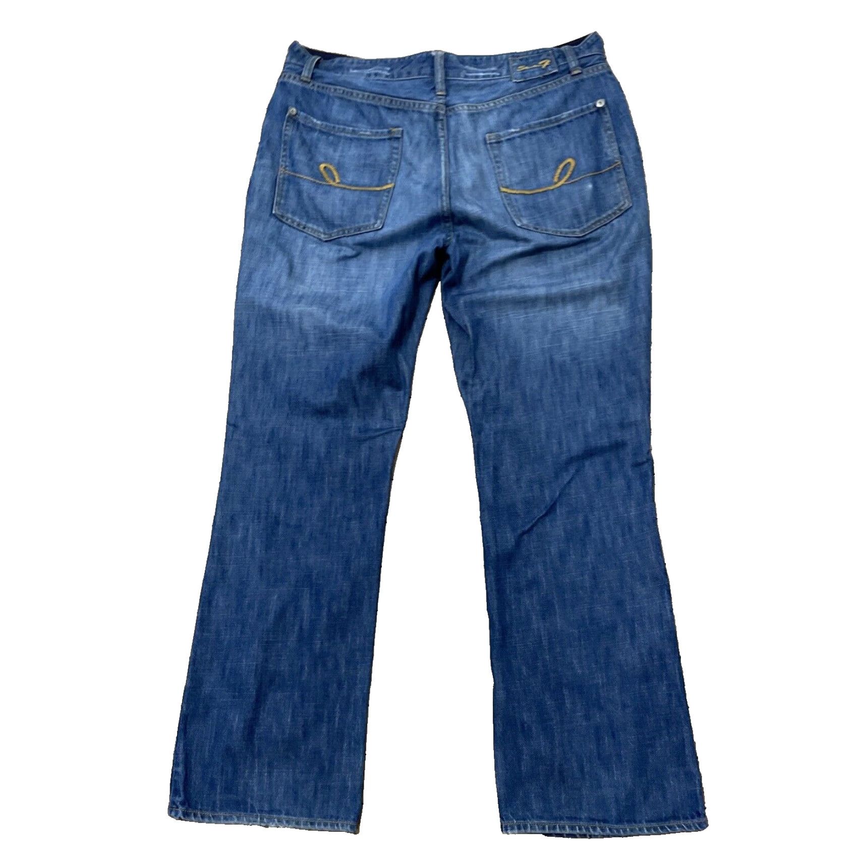 Vintage VINTAGE Seven7 Jeans Men 36x31 Straight Denim Blue Fade Wash 5-Pocket Design USA 90s Cowboy Size US 36 / EU 52 - 4 Thumbnail