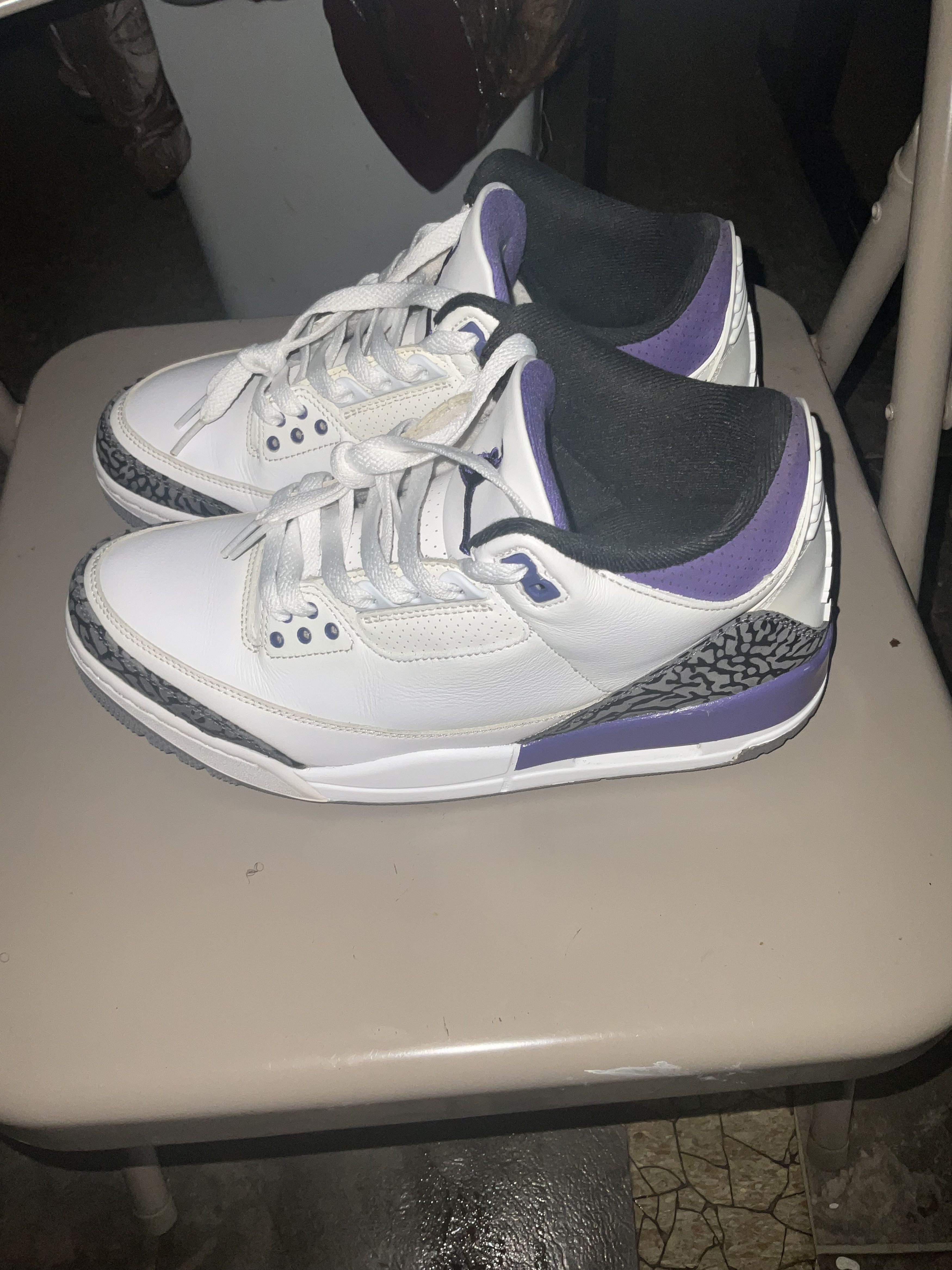 Jordan Brand Jordan 3’s Dark Iris’s Size US 9 / EU 42 - 4 Thumbnail