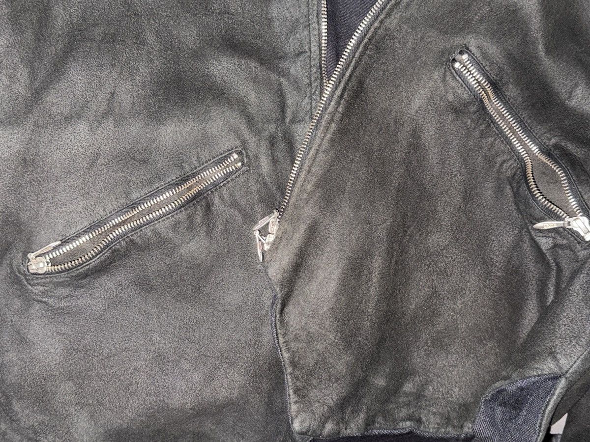 Paul Harnden Shoemakers paul harnden 23aw leather Blazer Size 52L - 6 Thumbnail