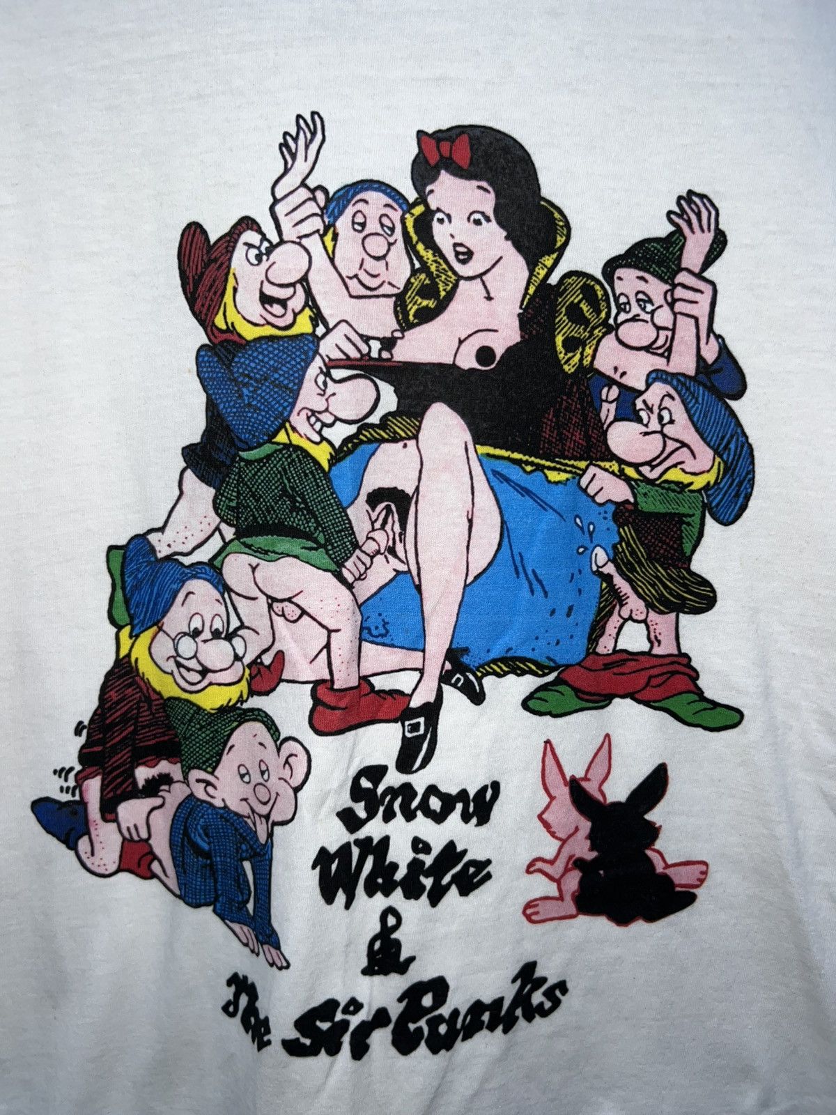 Gildan Retro Punk Parody Art Snow Seditionaries T-Shirt Size US M / EU 48-50 / 2 - 7 Thumbnail