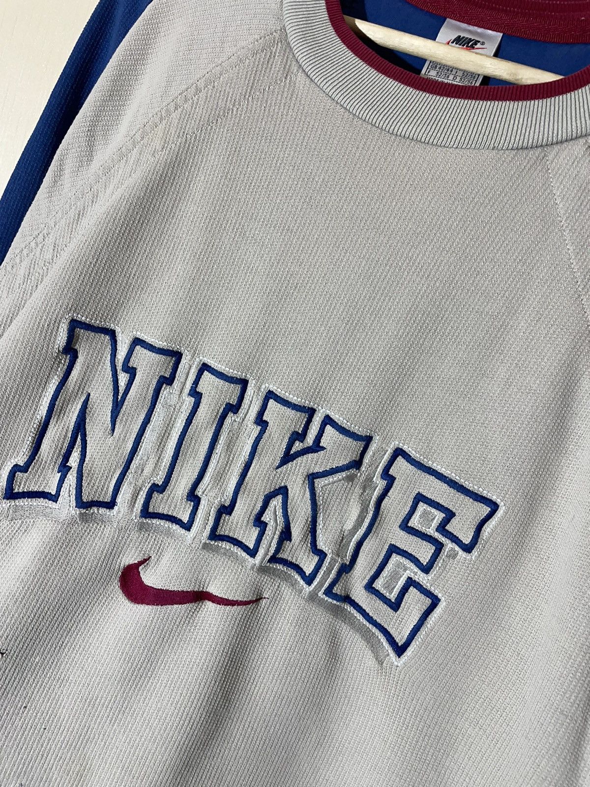 Nike × Vintage Nike vintage y2k sweatshirt 90s Size US L / EU 52-54 / 3 - 3 Thumbnail
