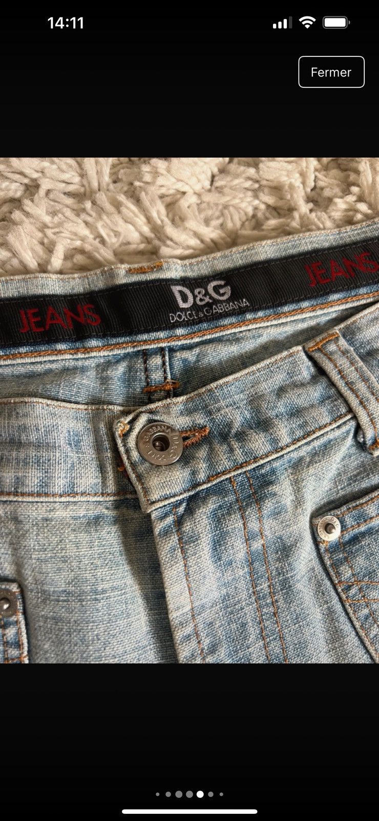 Dolce & Gabbana DOLCE & GABBANA vintage y2k low rise flare jeans Size 30" / US 8 / IT 44 - 5 Thumbnail