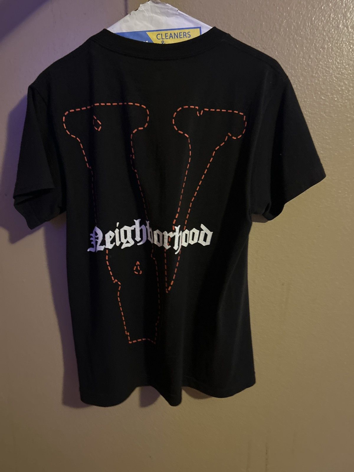 MCM × Sprayground × Vlone Vlone X Neighborhood short sleeve T