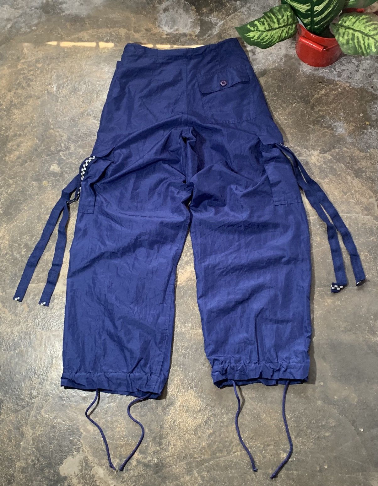 Japanese Brand Vintage UFO rare parachute bondage cargo pants 90’s Size US 27 - 5 Thumbnail