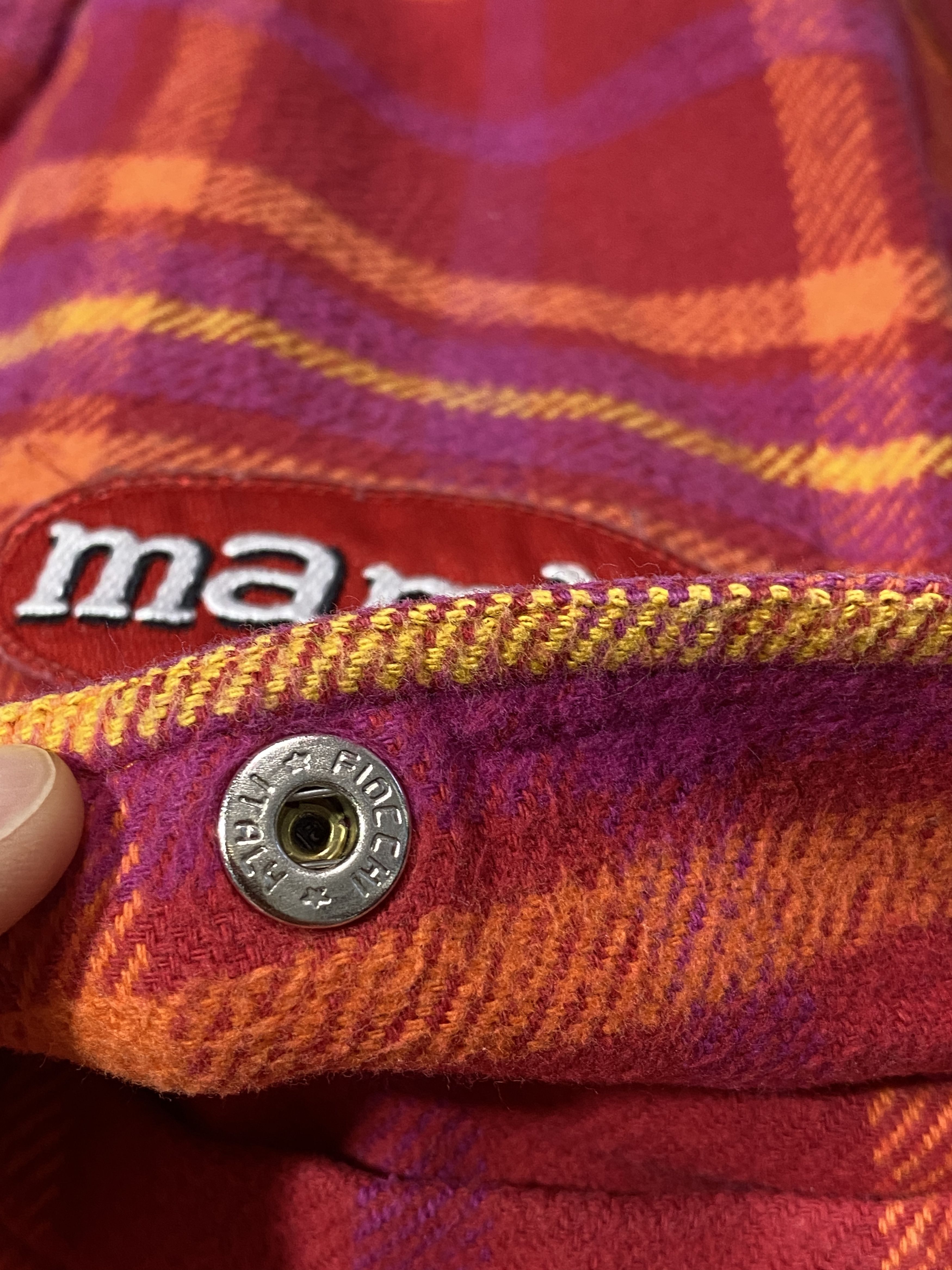 Mambo Vintage 90s MAMBO Cotton Platted Flannel Shirt Size US M / EU 48-50 / 2 - 14 Thumbnail