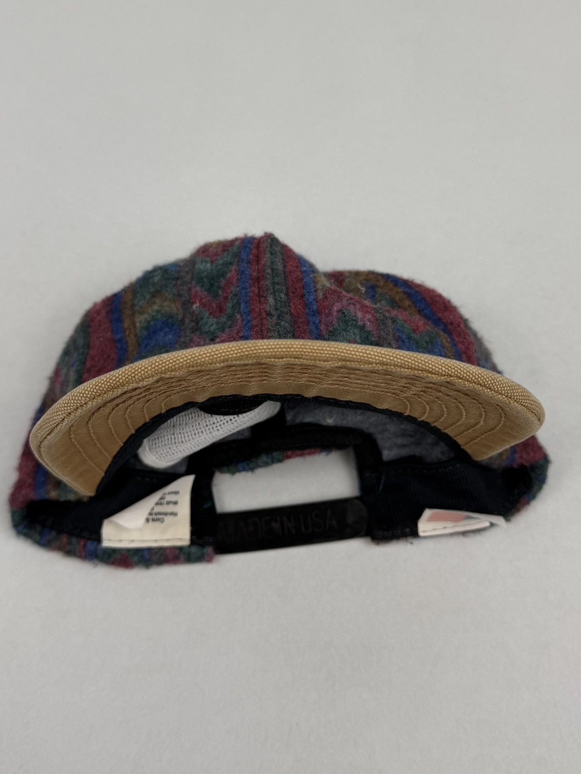 Carhartt Vintage 90s Carhartt Aztec Blanket Southwestern SnapBack Hat Size ONE SIZE - 11 Thumbnail
