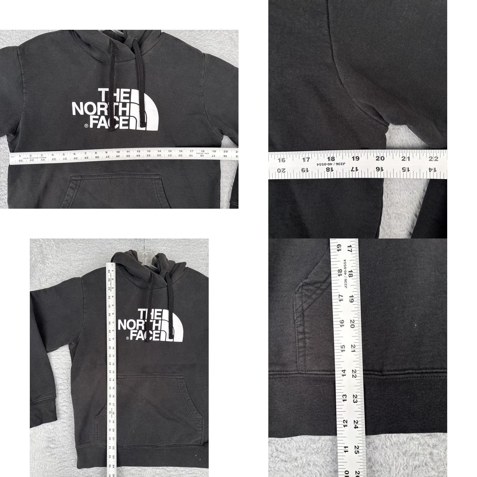 The North Face VINTAGE The North Face Hoodie Mens Small Black Half Dome Logo Fleece Pullover Sweatshirt Size US S / EU 44-46 / 1 - 8 Thumbnail