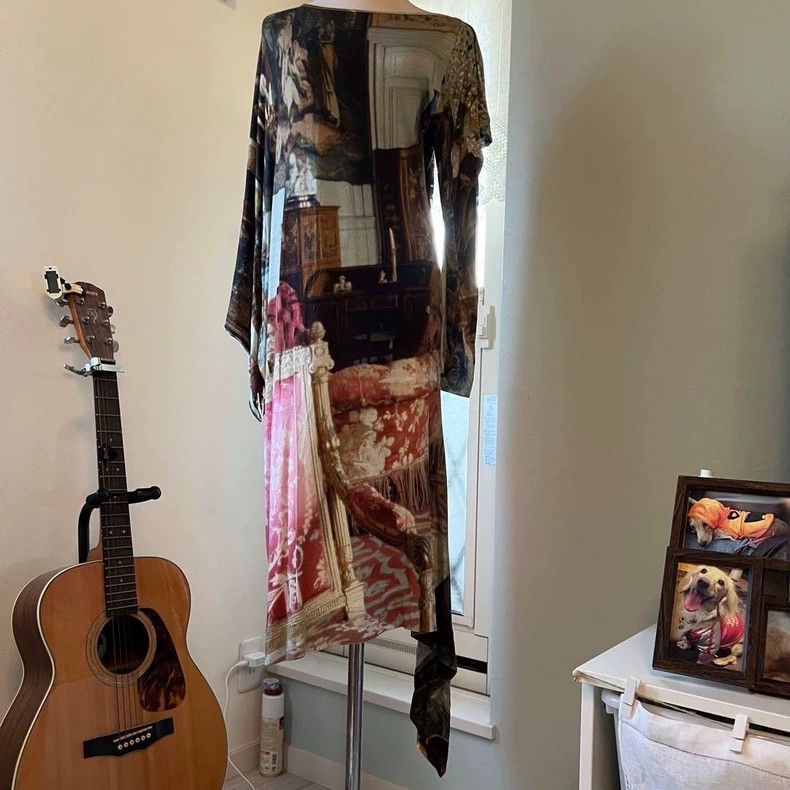 Vivienne Westwood Vivienne Westwood Oil painting print irregularly cut dress Size XS / US 0-2 / IT 36-38 - 1 Thumbnail