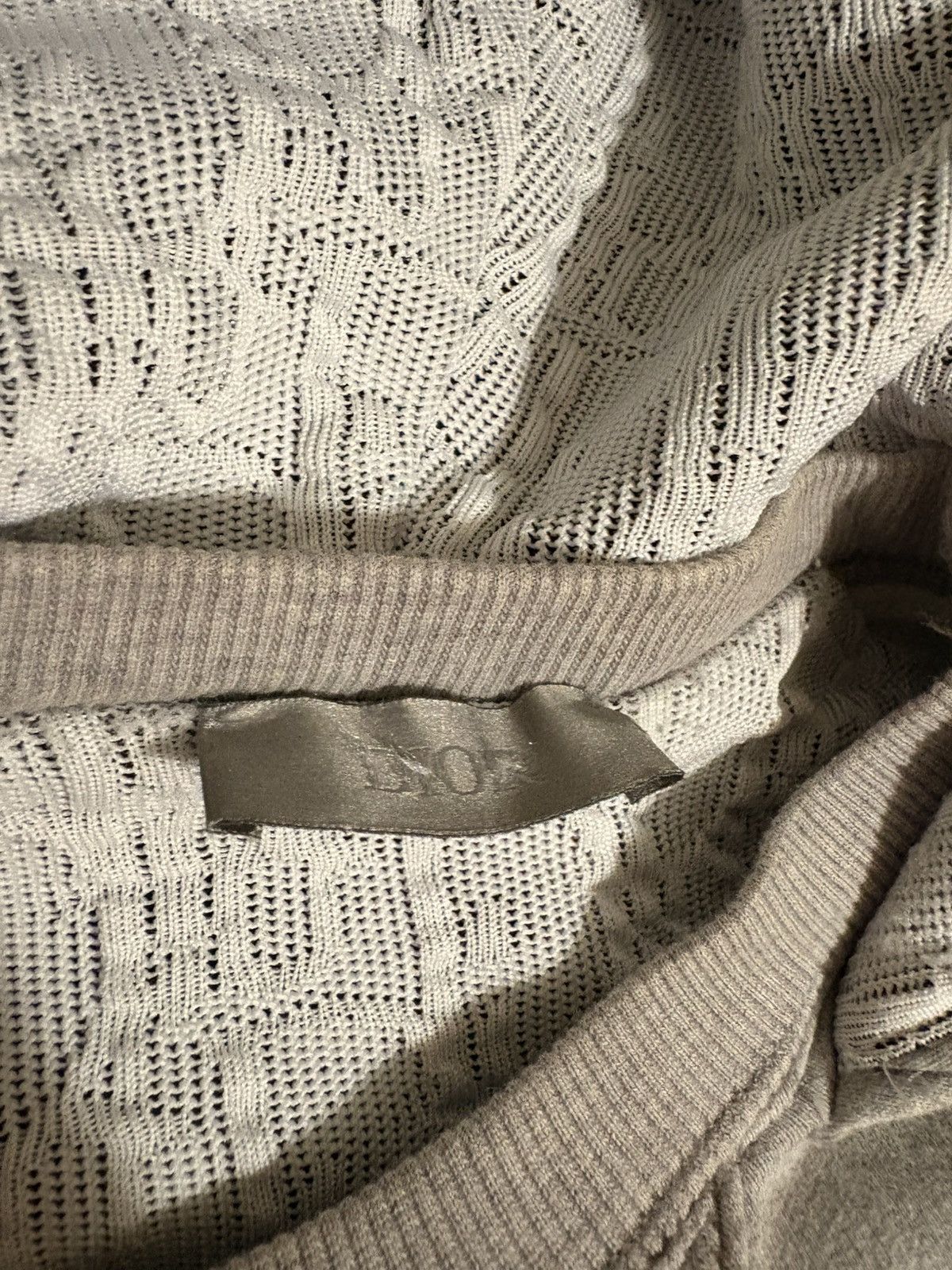 Dior DIOR Heather Gray Mens Hoodie with Logo Patch XXS Size US XXS / EU 40 - 5 Thumbnail