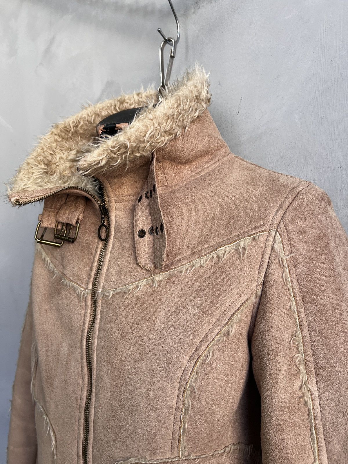Hysteric Glamour Rare fur bomber yohji ysmamoto style japanese y2k Size US M / EU 48-50 / 2 - 4 Thumbnail