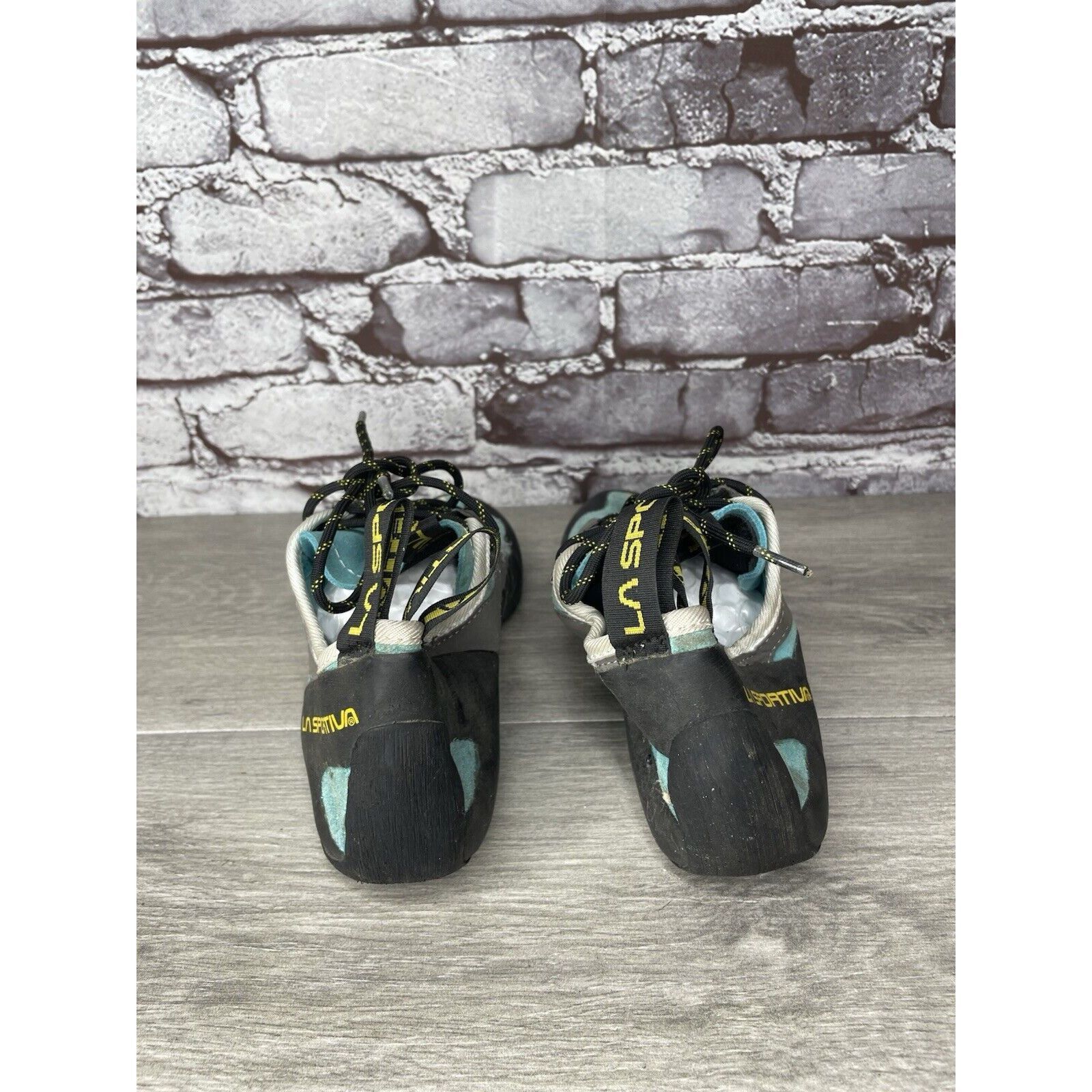 La Sportiva La Sportiva Tarantulace Rock Climbing Blue Gray Lace Up Shoe Size US 6 / EU 39 - 4 Thumbnail