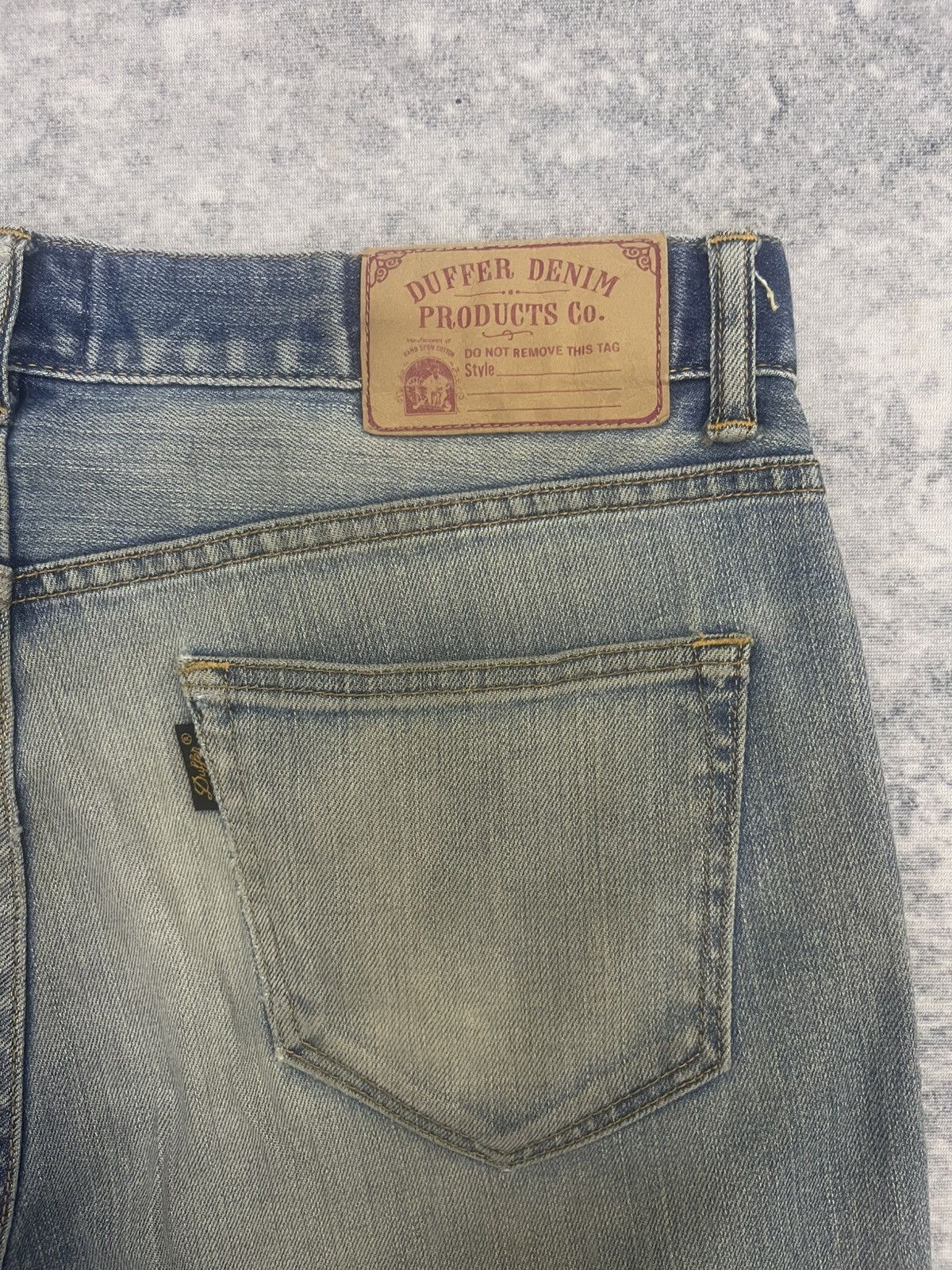 The Duffer of St.George Vintage Duffer Denim Distressed s22 Size US 34 / EU 50 - 17 Thumbnail
