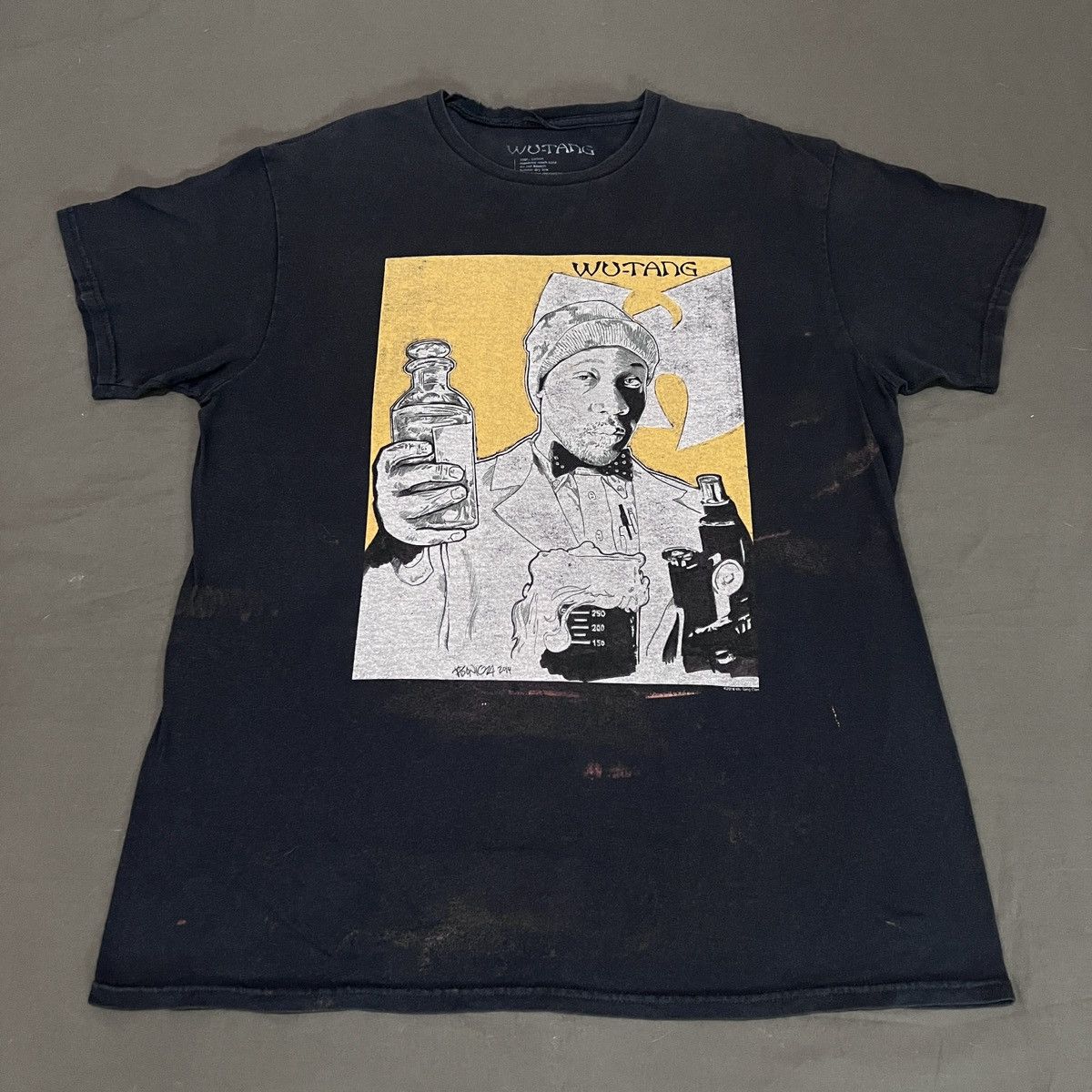 Rap Tees RZA Wu Tang Promo Tee Faded Size US L / EU 52-54 / 3 - 4 Thumbnail