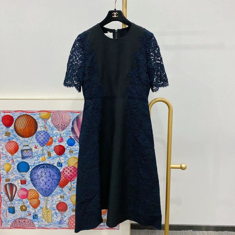 Other Valentino Black lace dress Size S / US 4 / IT 40 - 1 Thumbnail