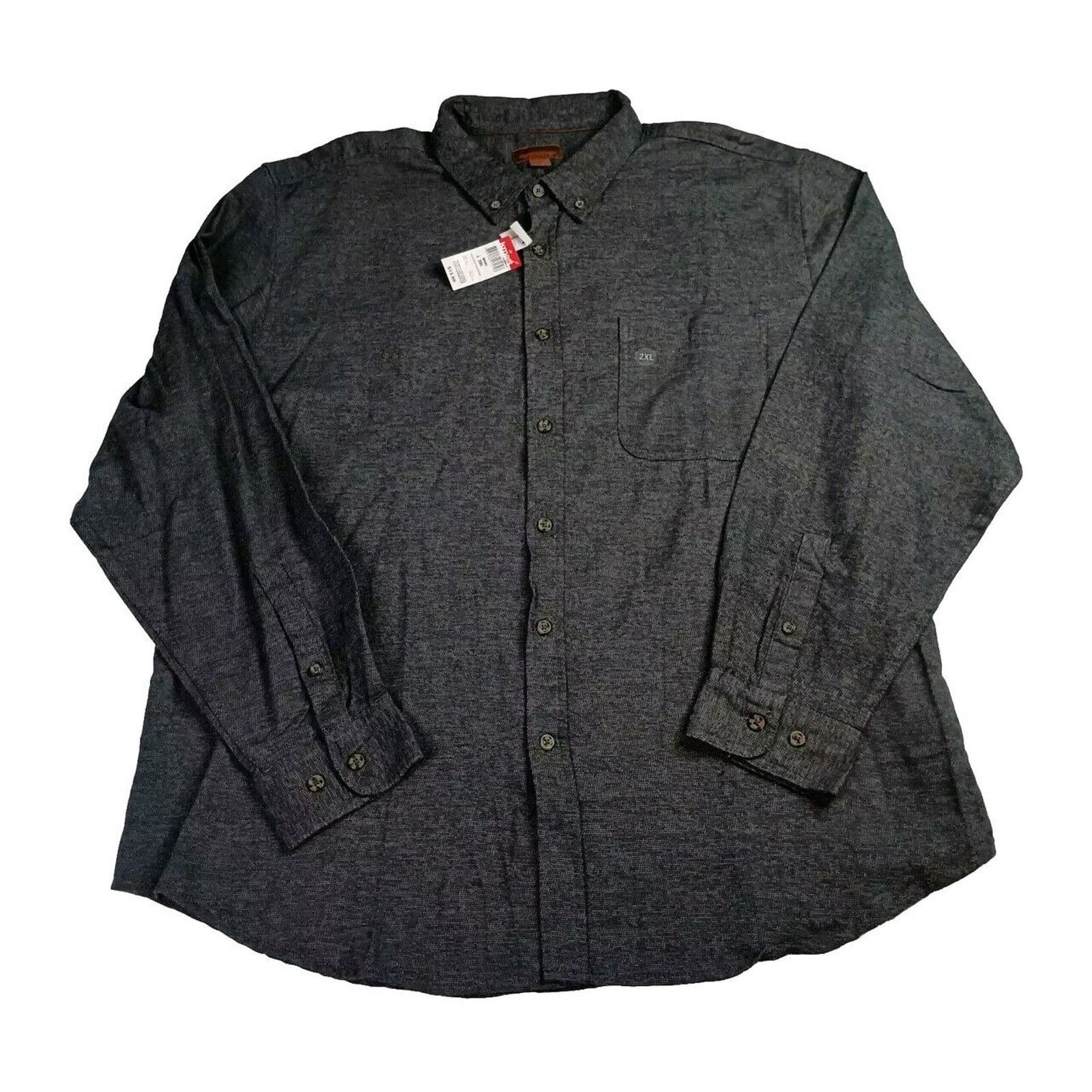 Northwest Territory Northwest Territory Shirt Men's 2XL Dark Gray 100% Cotton Size US XXL / EU 58 / 5 - 1 Thumbnail