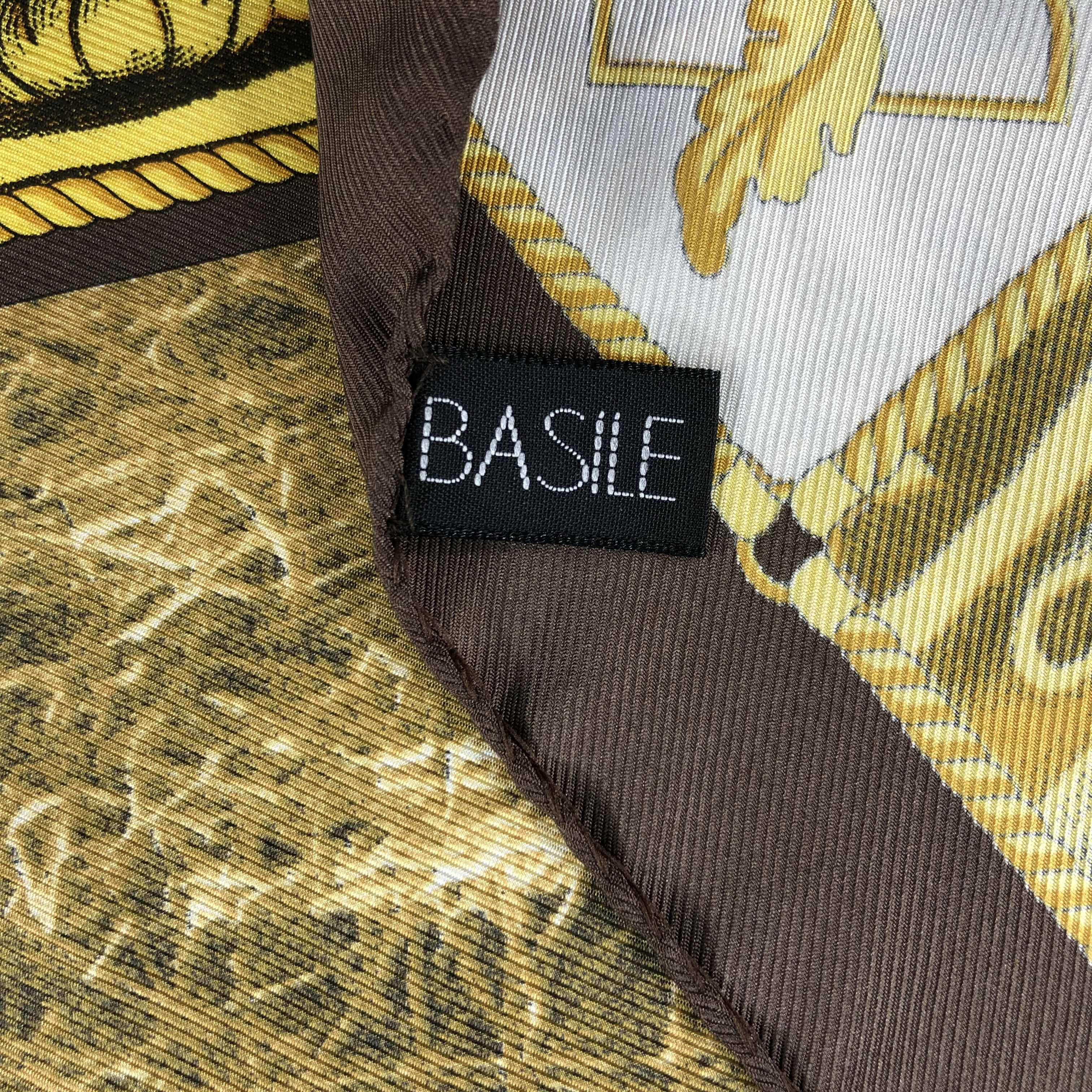 Vintage Vintage Basile Silk Scarf Size ONE SIZE - 5 Thumbnail