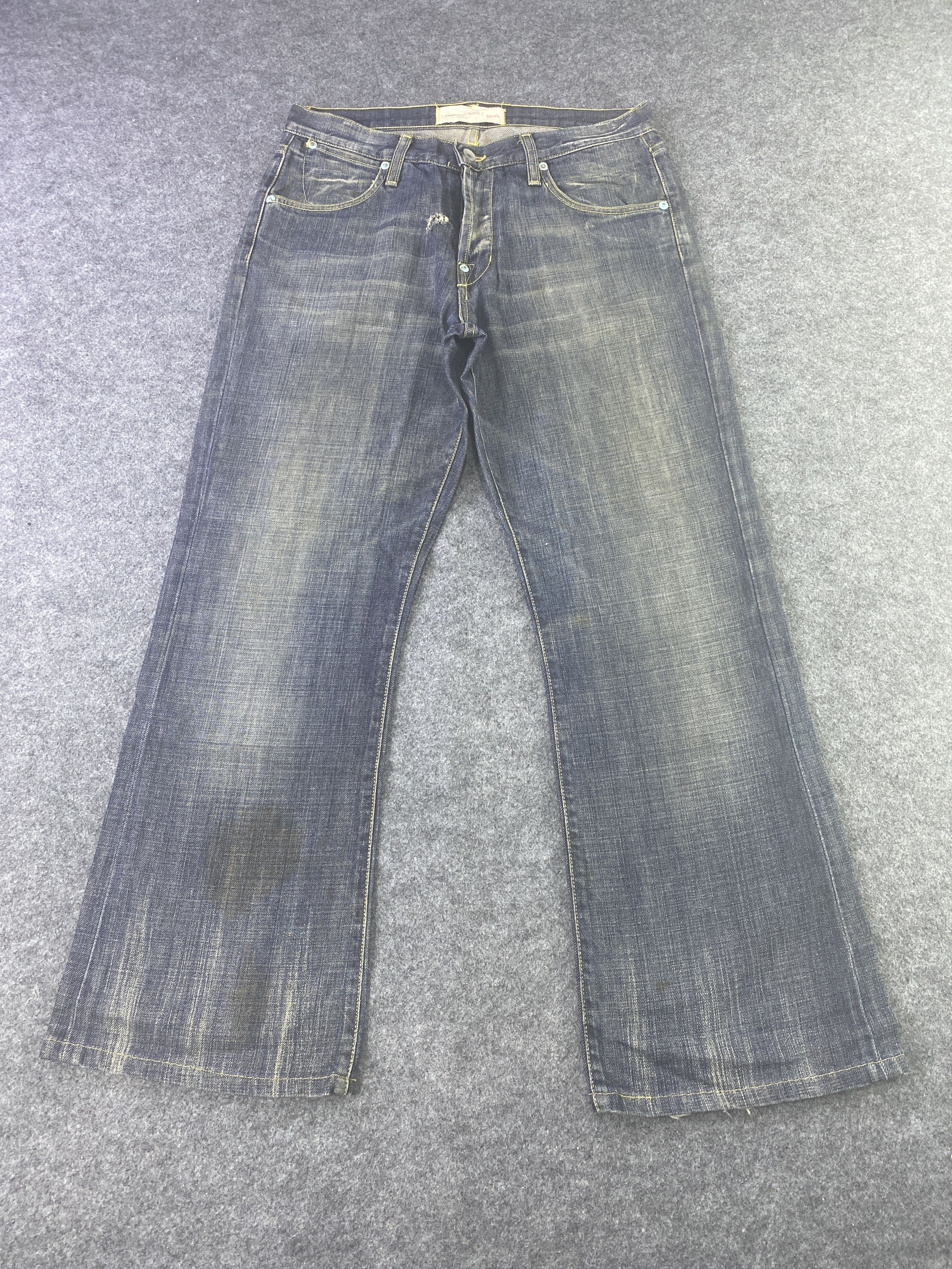 Japanese Brand Paper Denim & Cloth Wash Denim - J921 Size US 32 / EU 48 - 2 Thumbnail