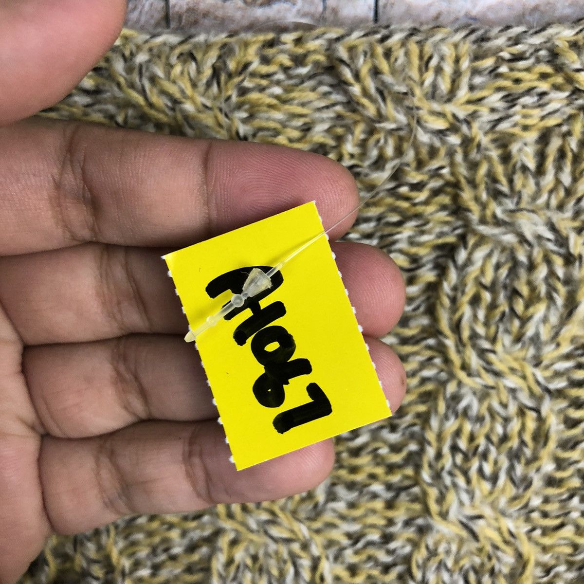 Homespun Knitwear × Japanese Brand Japan Yellow crochet Knitwear vintage #A1067 Size S / US 4 / IT 40 - 9 Thumbnail