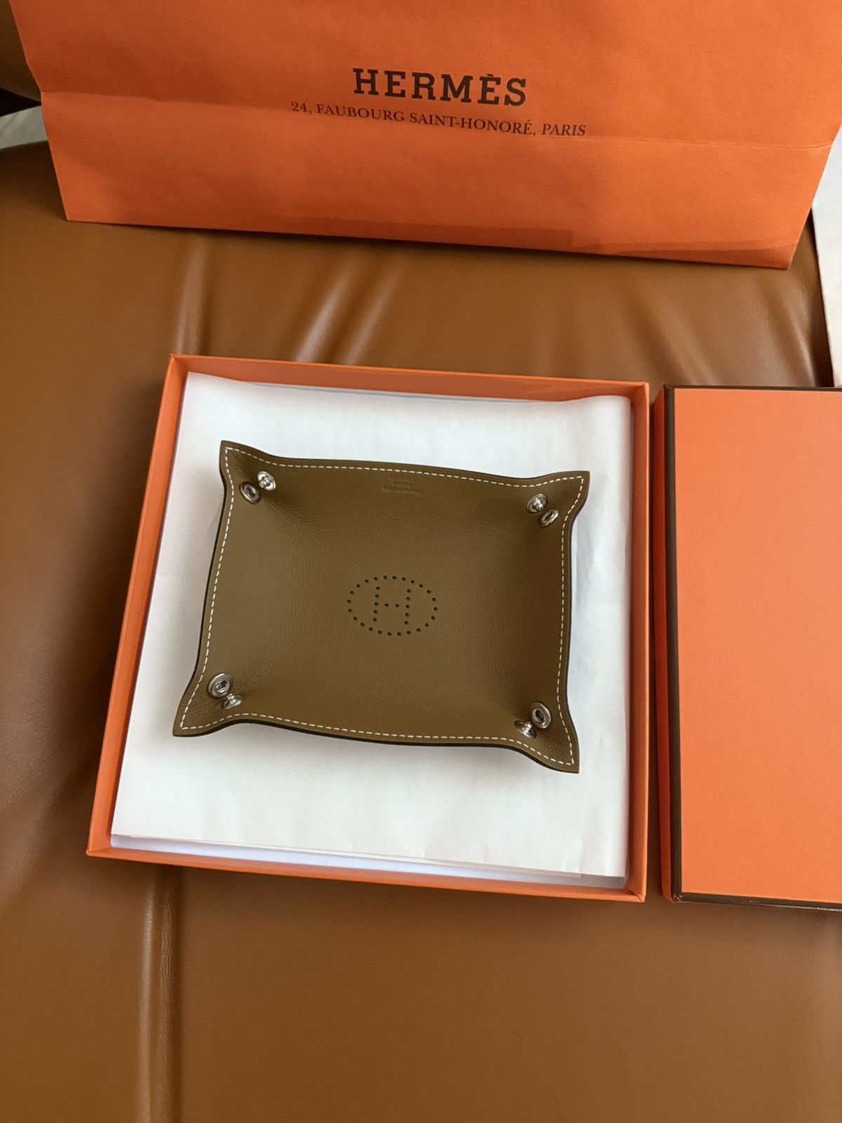 Hermes Hermes Mises et Relances Desk card tray Kraft [NEW] Size ONE SIZE - 13 Thumbnail