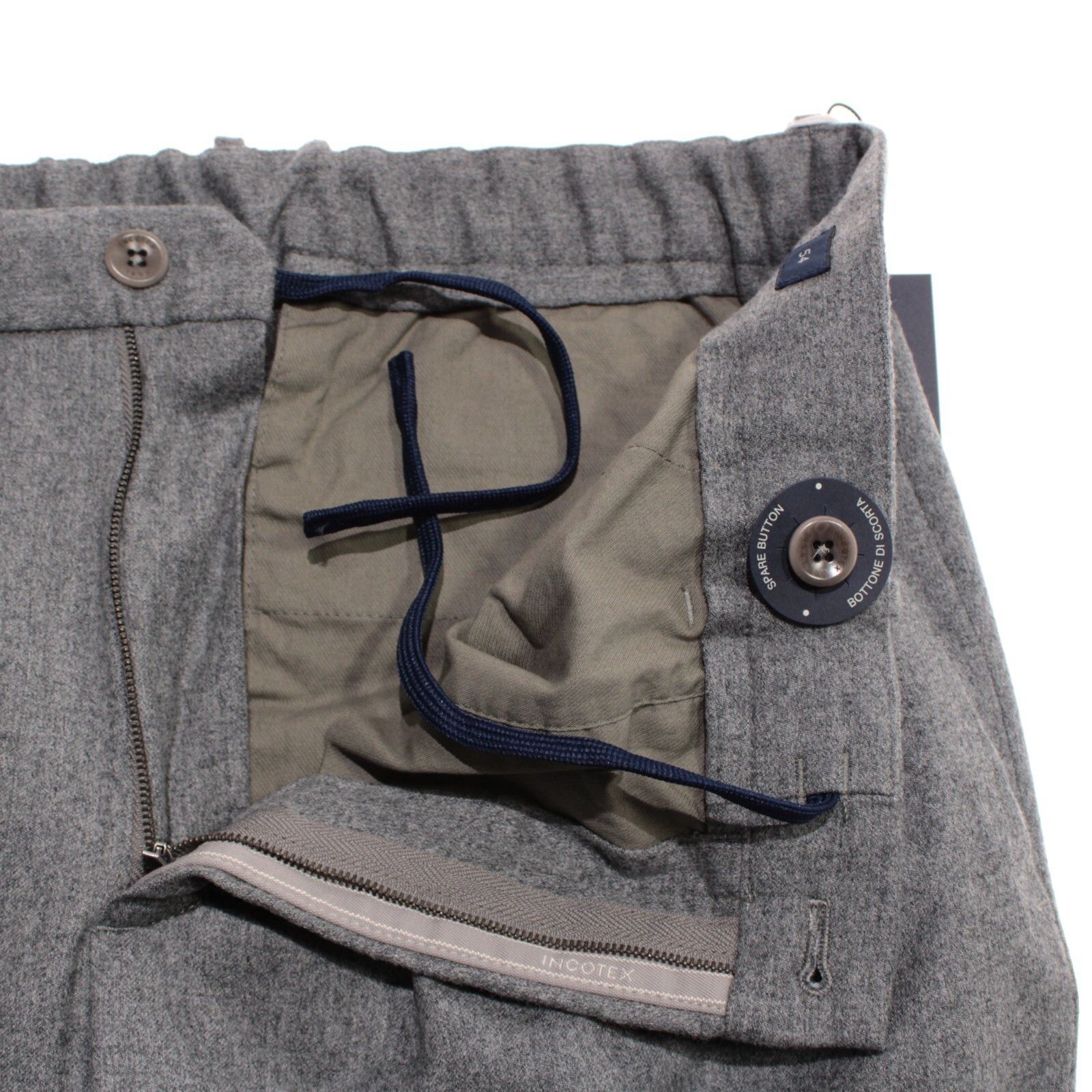 Incotex INCOTEX New with tags Dress Pants Size 38 US In Gray Size US 38 / EU 54 - 3 Thumbnail