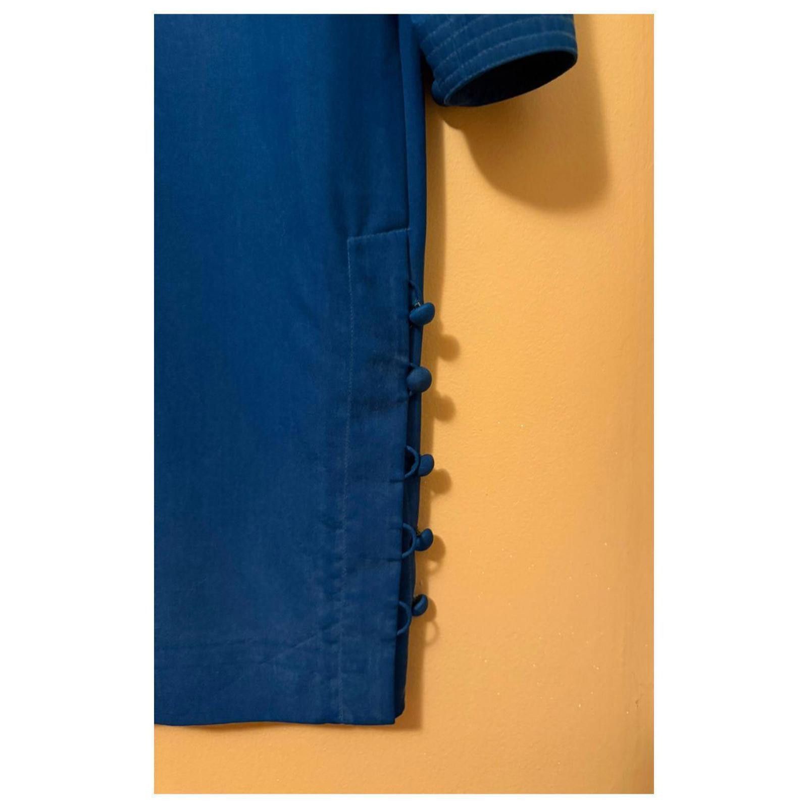 Other Vintage 90s Liz Claiborne 100% Silk Cocktail Dress, Rare Size S / US 4 / IT 40 - 4 Thumbnail