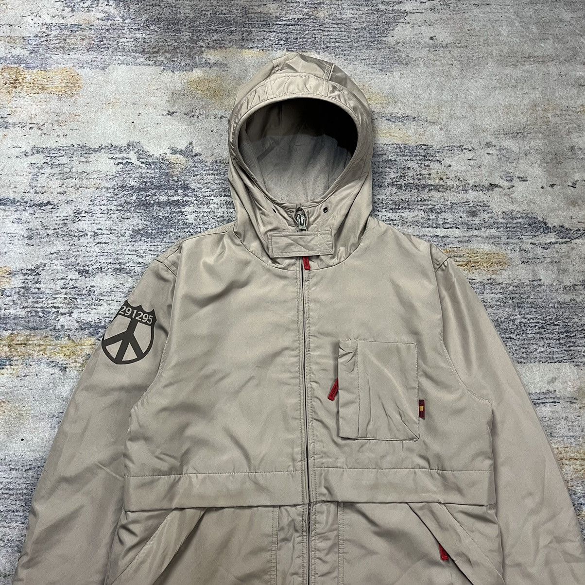 291295 = Homme utility ninja hoodie jacket