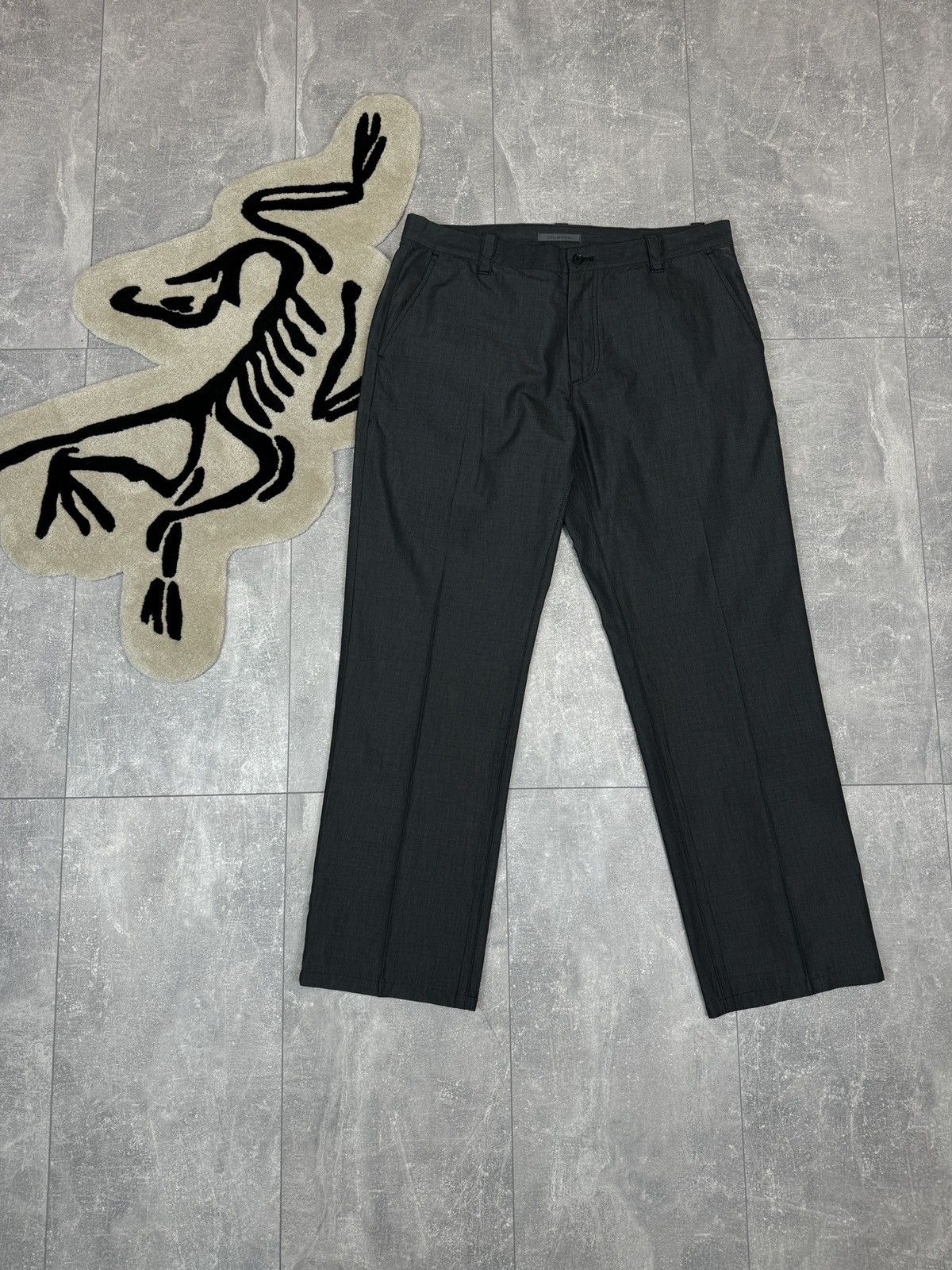 Japanese Brand × John Varvatos Mens John Varvatos pants luxury size 52 wool Japanese Size US 34 / EU 50 - 1 Thumbnail