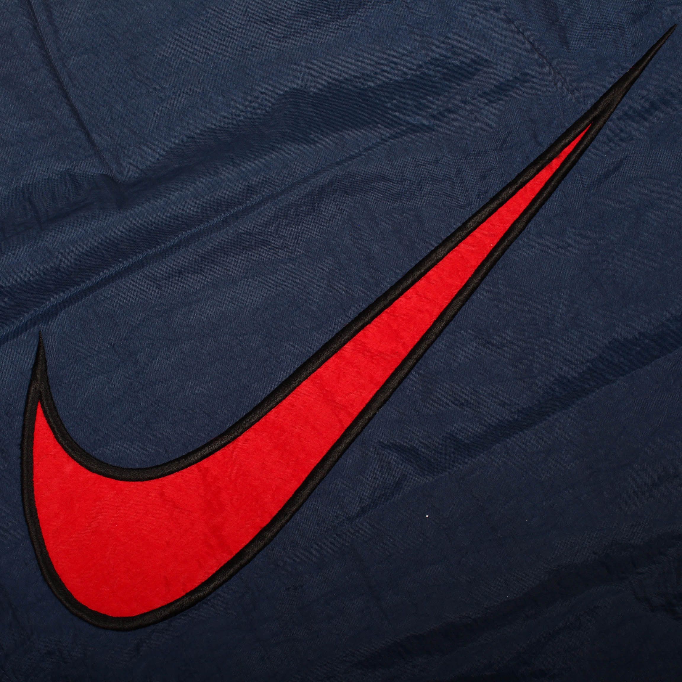 Nike Nike Windbreaker Jacket 90s Big Swoosh Size US M / EU 48-50 / 2 - 9 Thumbnail