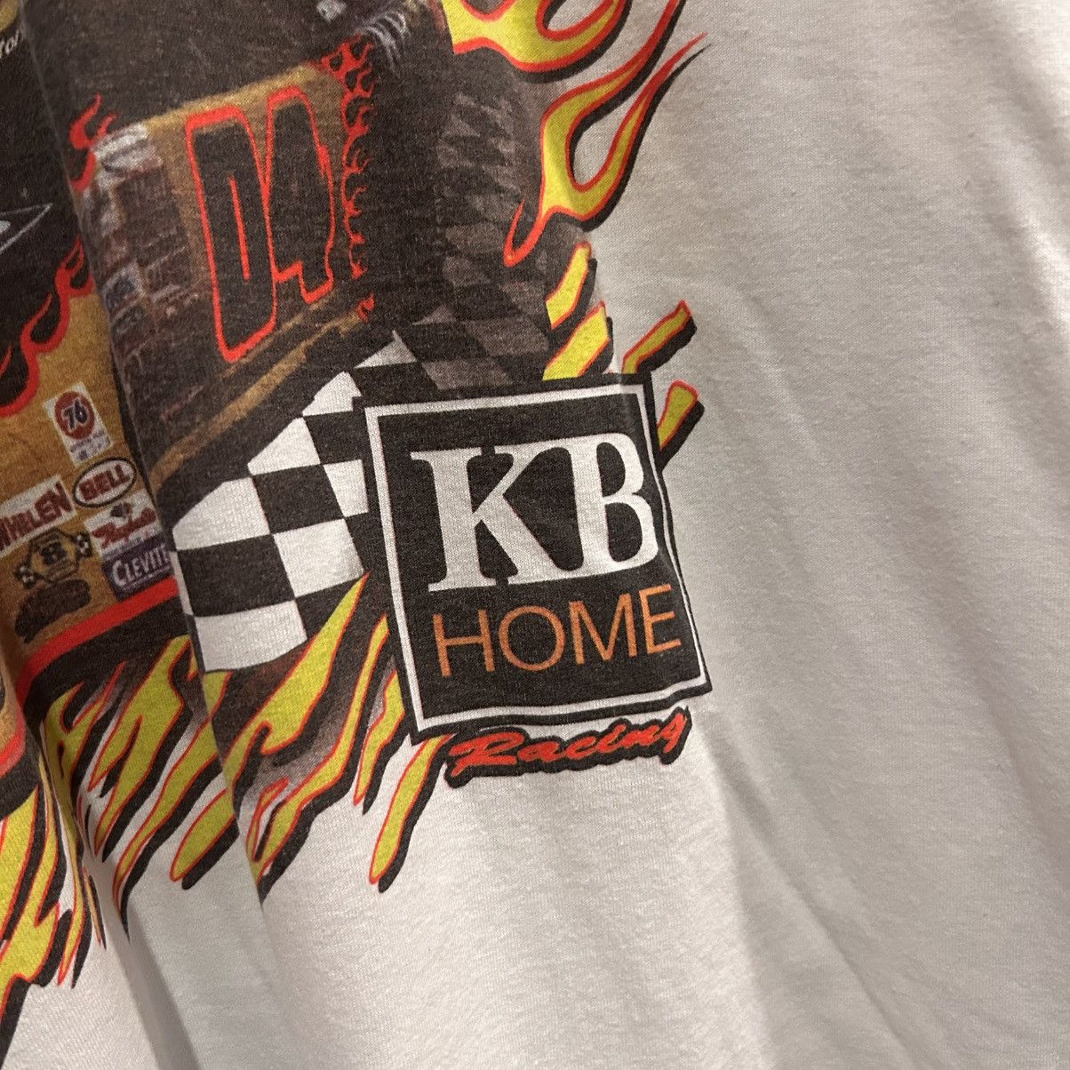 NASCAR VTG 2000s Mike Cope NASCAR TEE Size US XXL / EU 58 / 5 - 3 Thumbnail