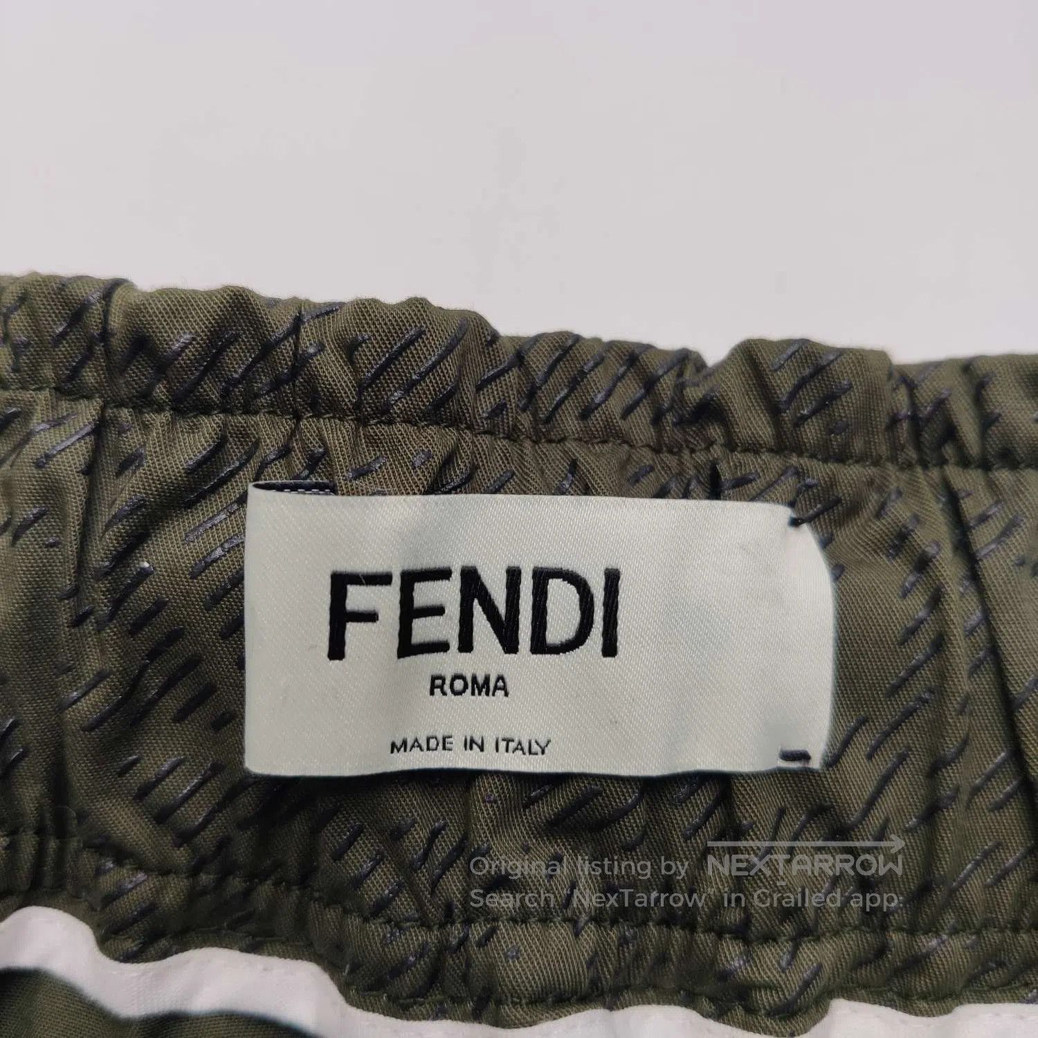 Fendi Fendi Silk Double F Logo Crew Neck Short Sleeve T. Size S / US 4 / IT 40 - 1 Thumbnail