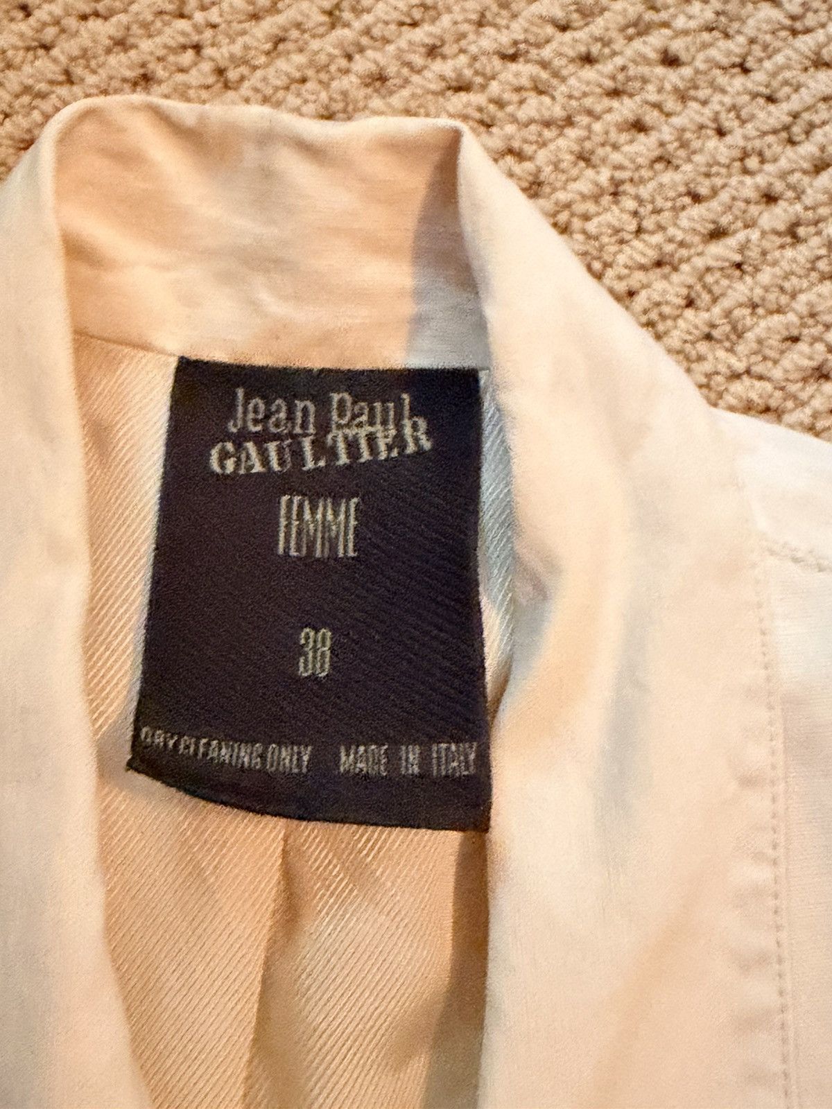 Jean Paul Gaultier Double breasted jacket-vest Size M / US 6-8 / IT 42-44 - 3 Thumbnail