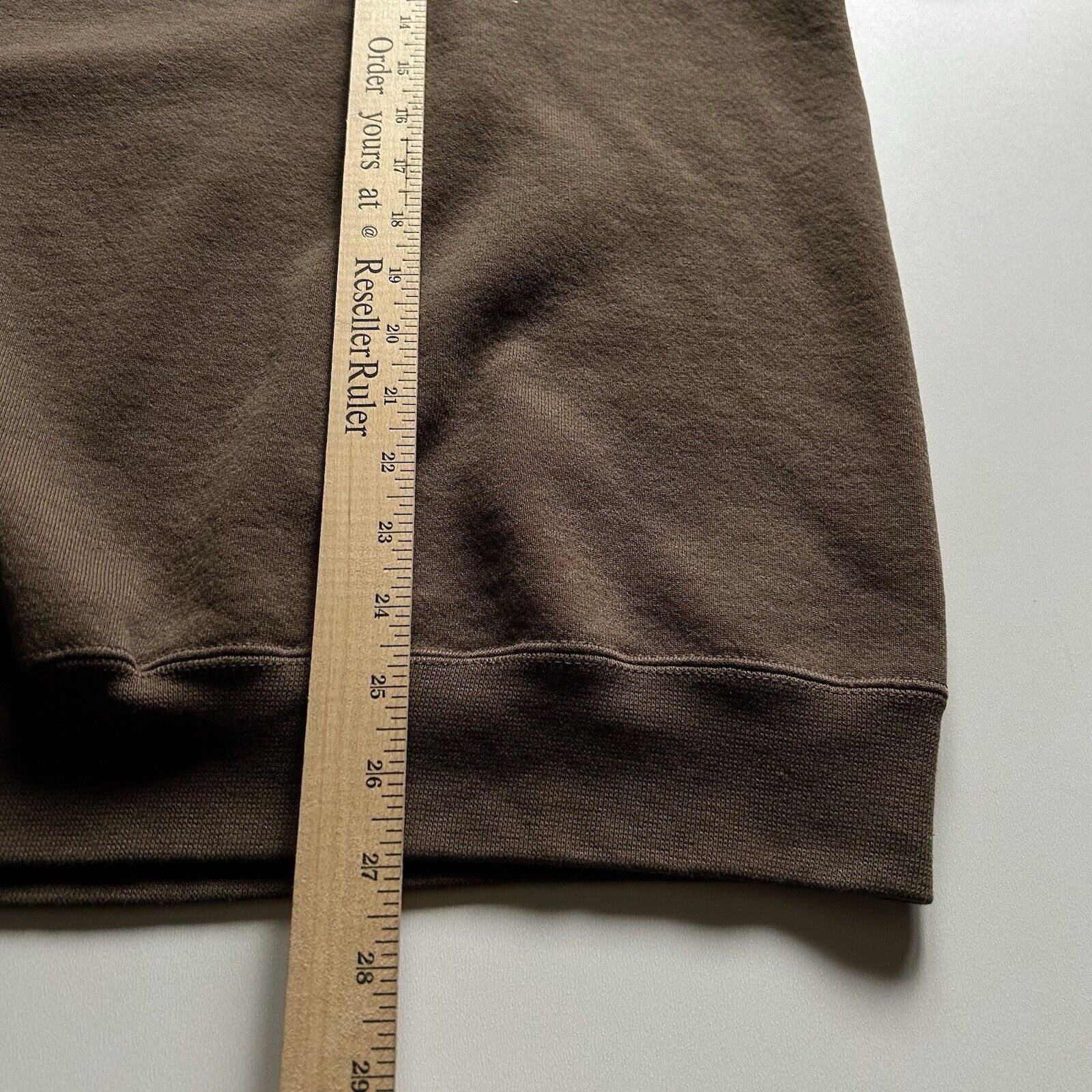 Vintage Vintage Sun Faded Brown Blank Basic Crewneck Sweatshirt XL Size US XL / EU 56 / 4 - 4 Thumbnail