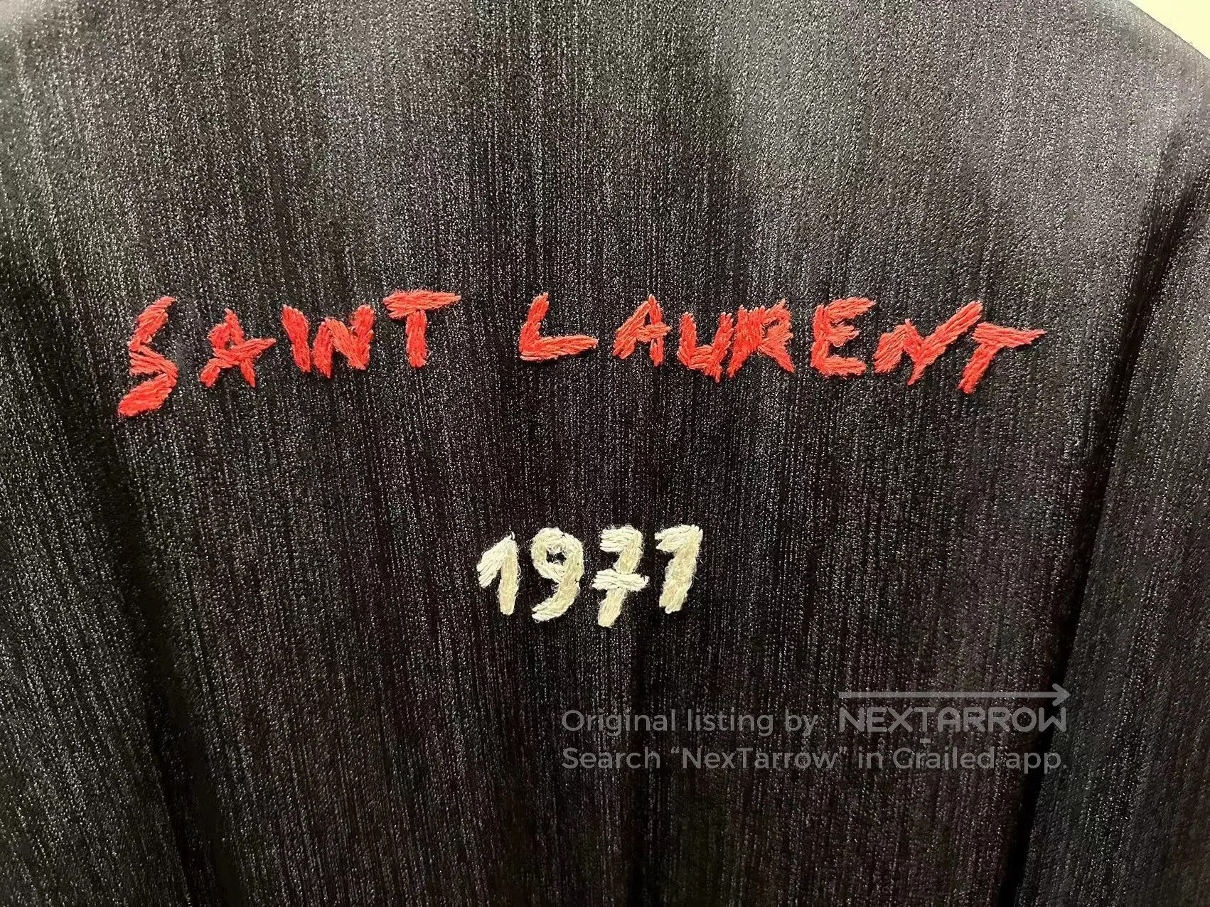 Saint Laurent Paris Saint Laurent Embroidered Jacket. Size US M / EU 48-50 / 2 - 4 Thumbnail