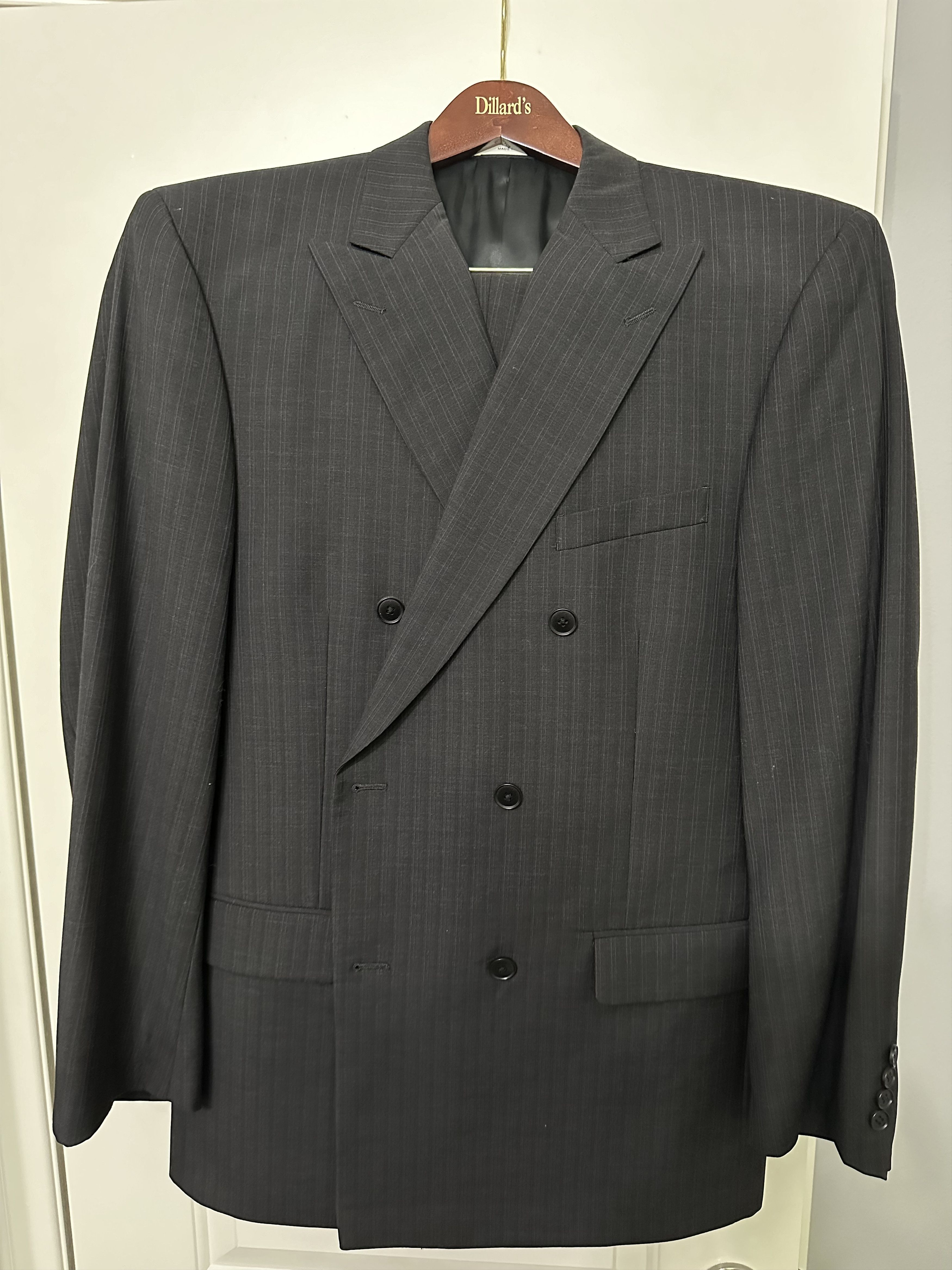 Murano Murano Collezione 100% Worsted Wool 3 Piece Suit Size 46R - 1 Thumbnail