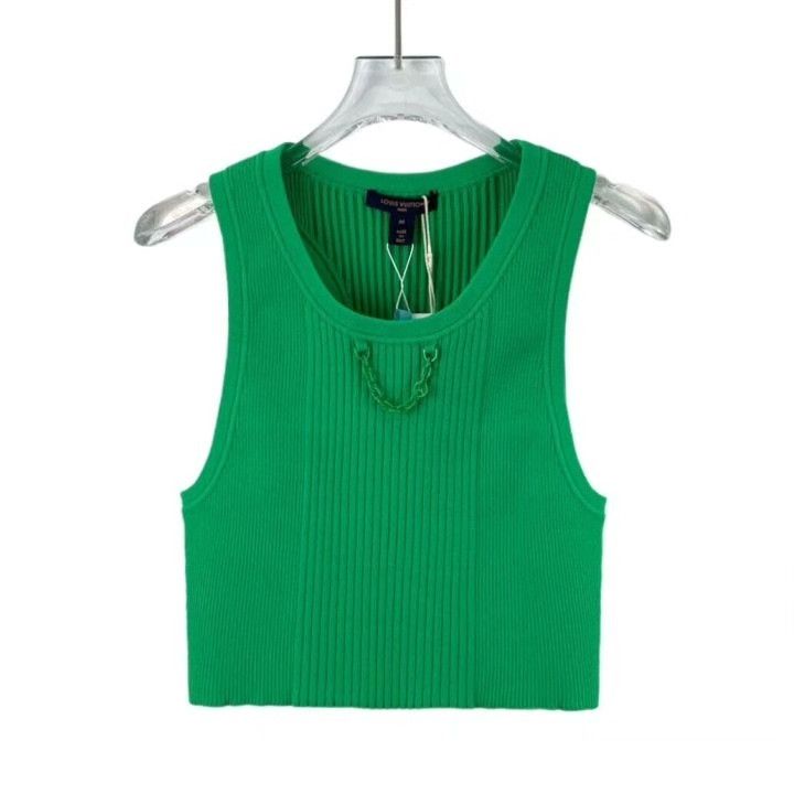 Louis Vuitton Louis Vuitton x Kusama Green Knit Vest Size M / US 6-8 / IT 42-44 - 1 Thumbnail