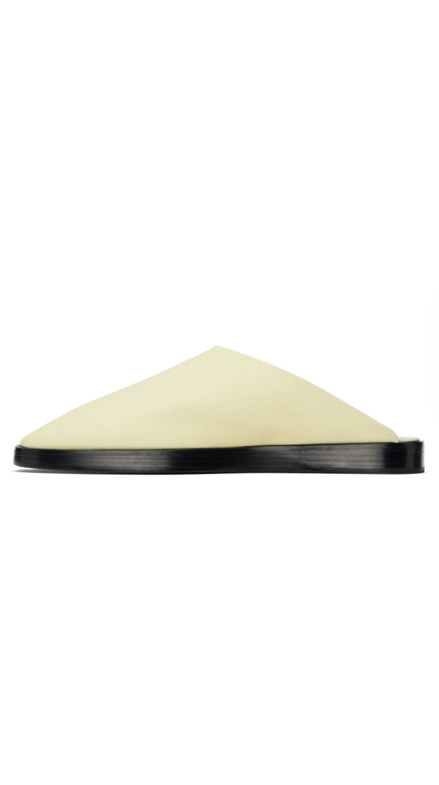 Fear of God Fear of God Lemon Creme Backless Mules Size US 10 / EU 43 - 4 Thumbnail